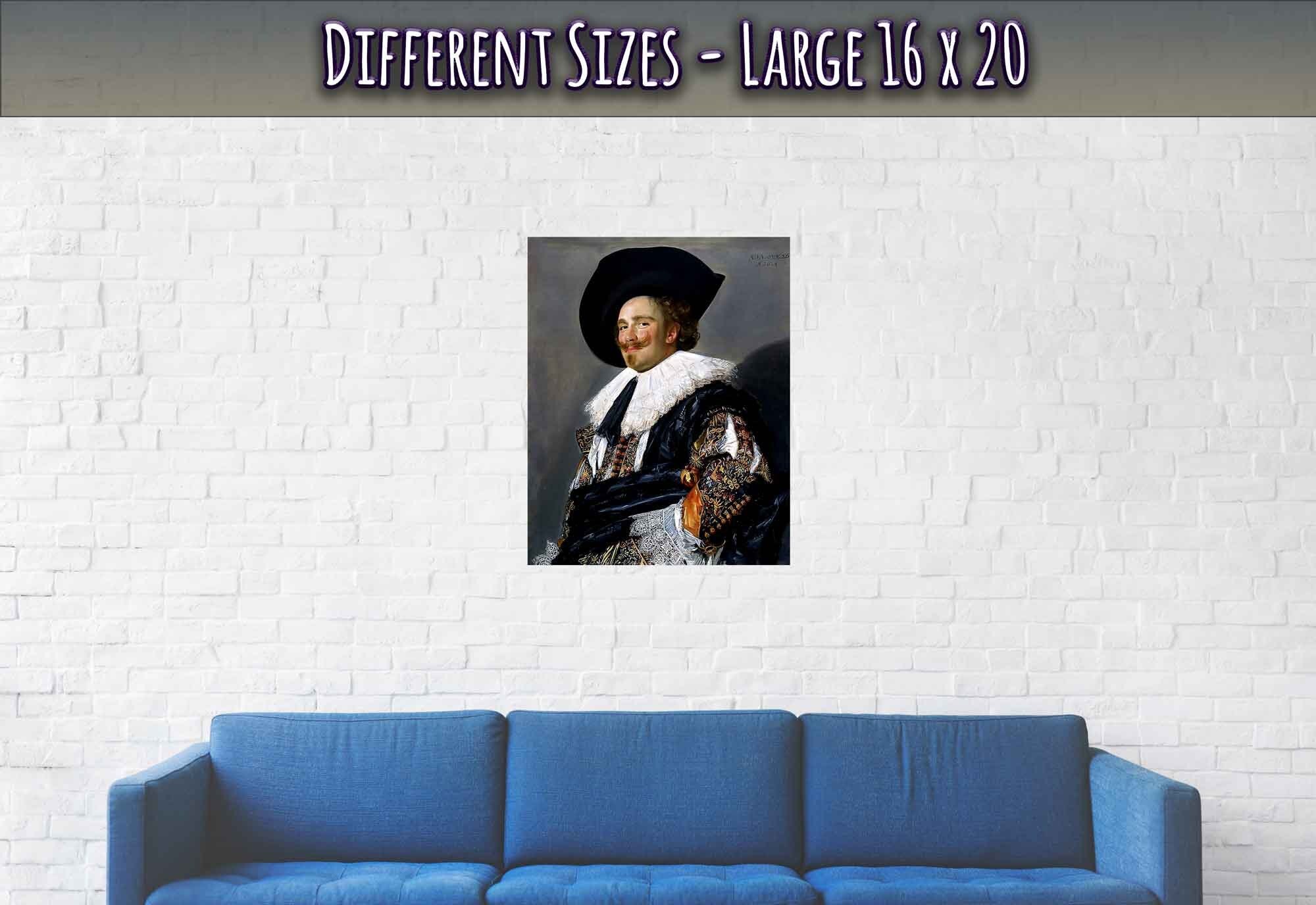 Laughing Cavalier Poster, Franz Hals - Laughing Cavalier Print - WallArtPrints4U