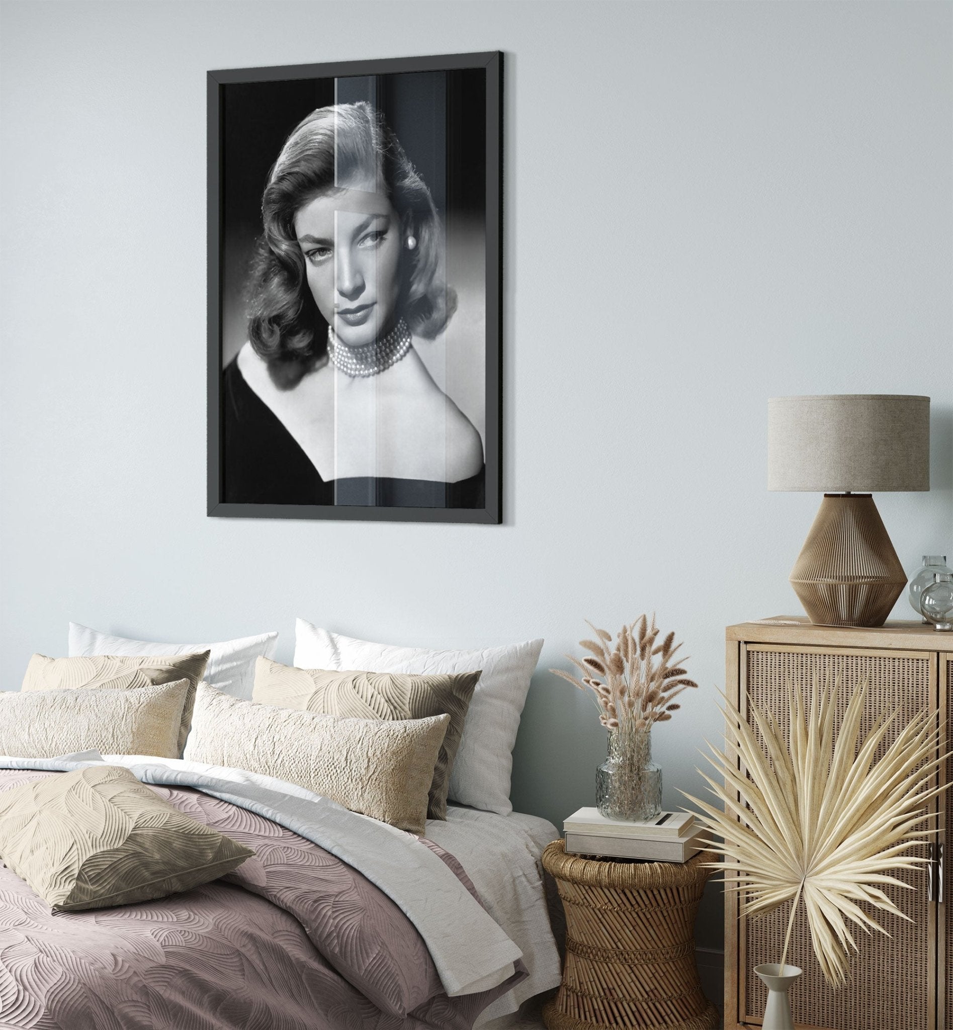Lauren Bacall Framed, Sexiest Star #6, Vintage Photo - Iconic Lauren Bacall Framed Print - Hollywood Silver Screen Star - WallArtPrints4U