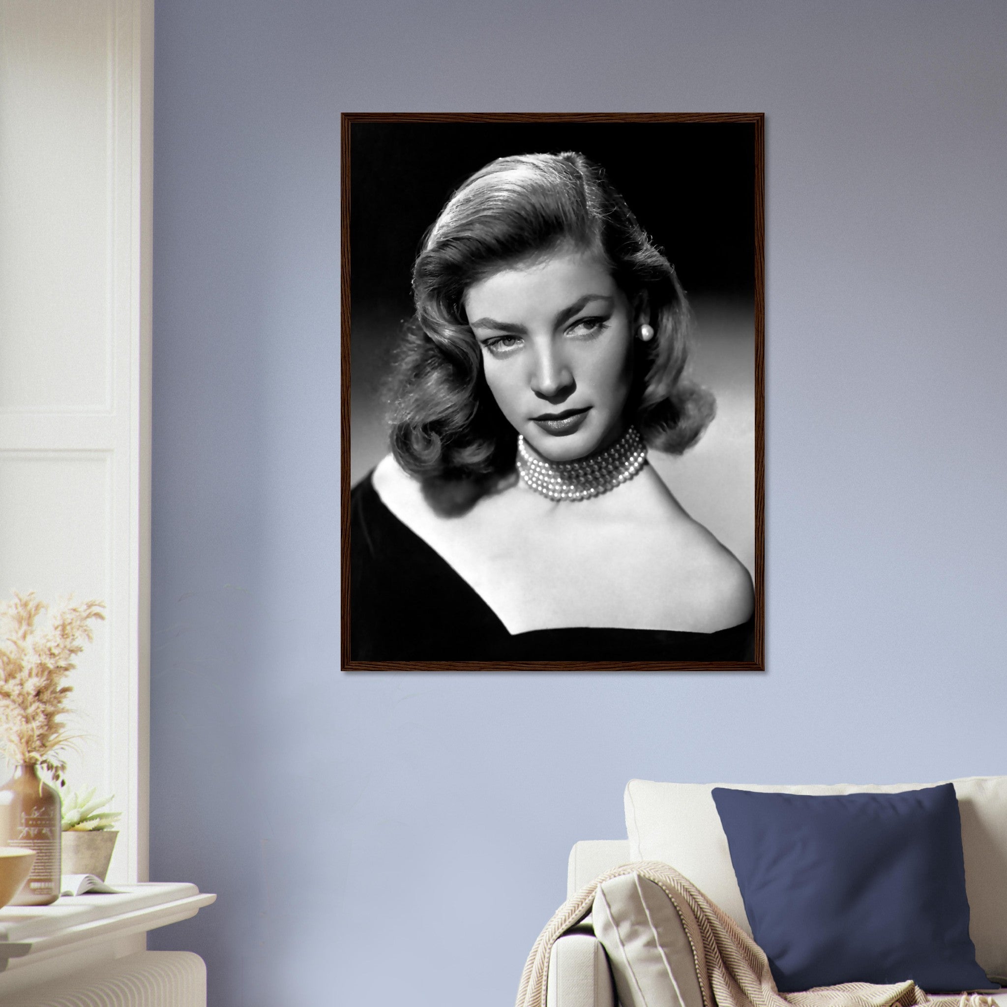 Lauren Bacall Framed, Sexiest Star #6, Vintage Photo - Iconic Lauren Bacall Framed Print - Hollywood Silver Screen Star - WallArtPrints4U