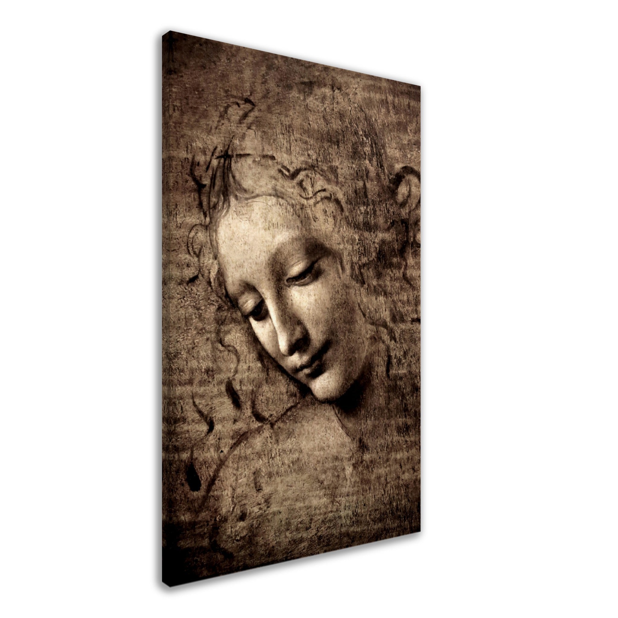 Leonardo Da Vinci Canvas Print, La Scapigliata Canvas - WallArtPrints4U