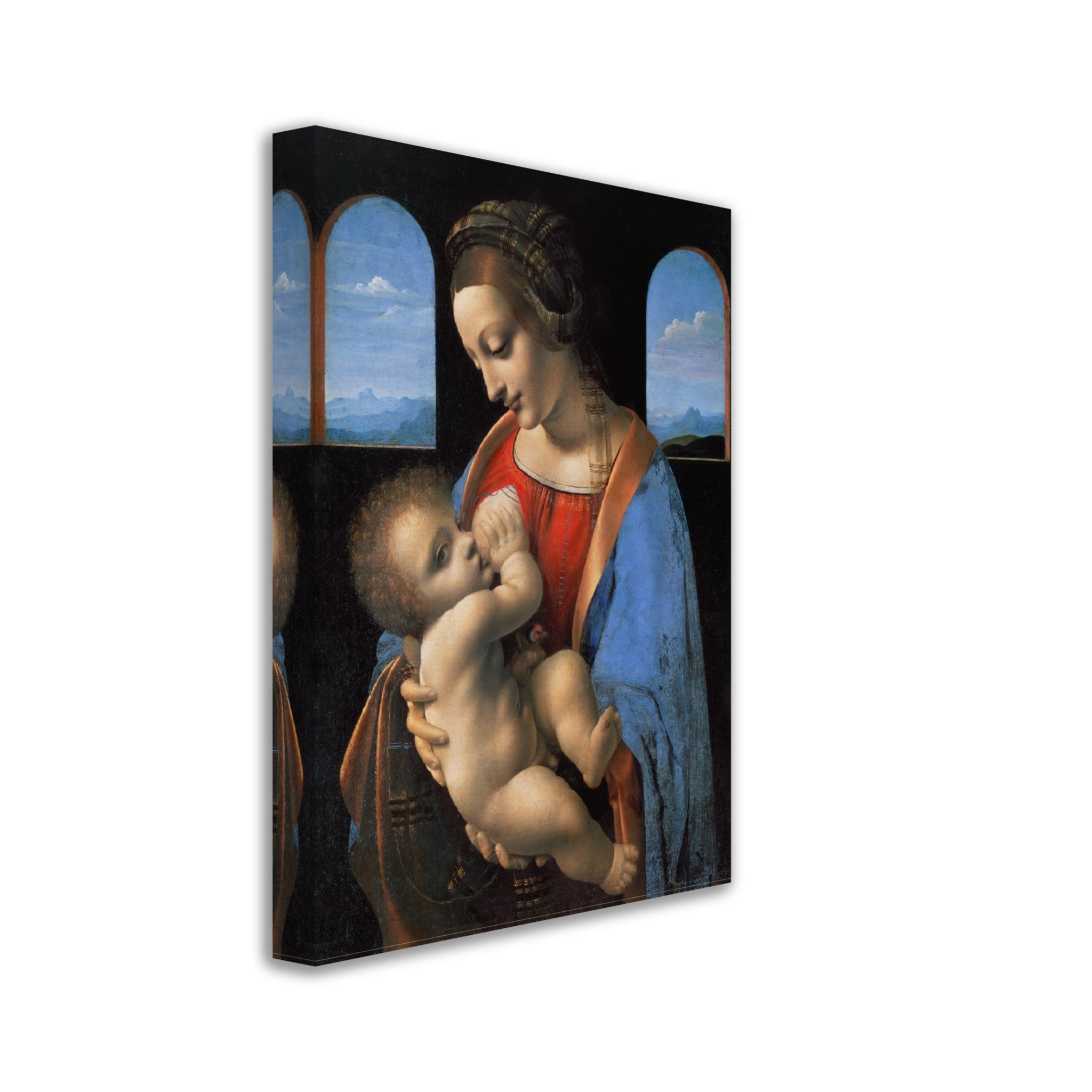 Leonardo Da Vinci Canvas Print, Madonna Litta Canvas - WallArtPrints4U