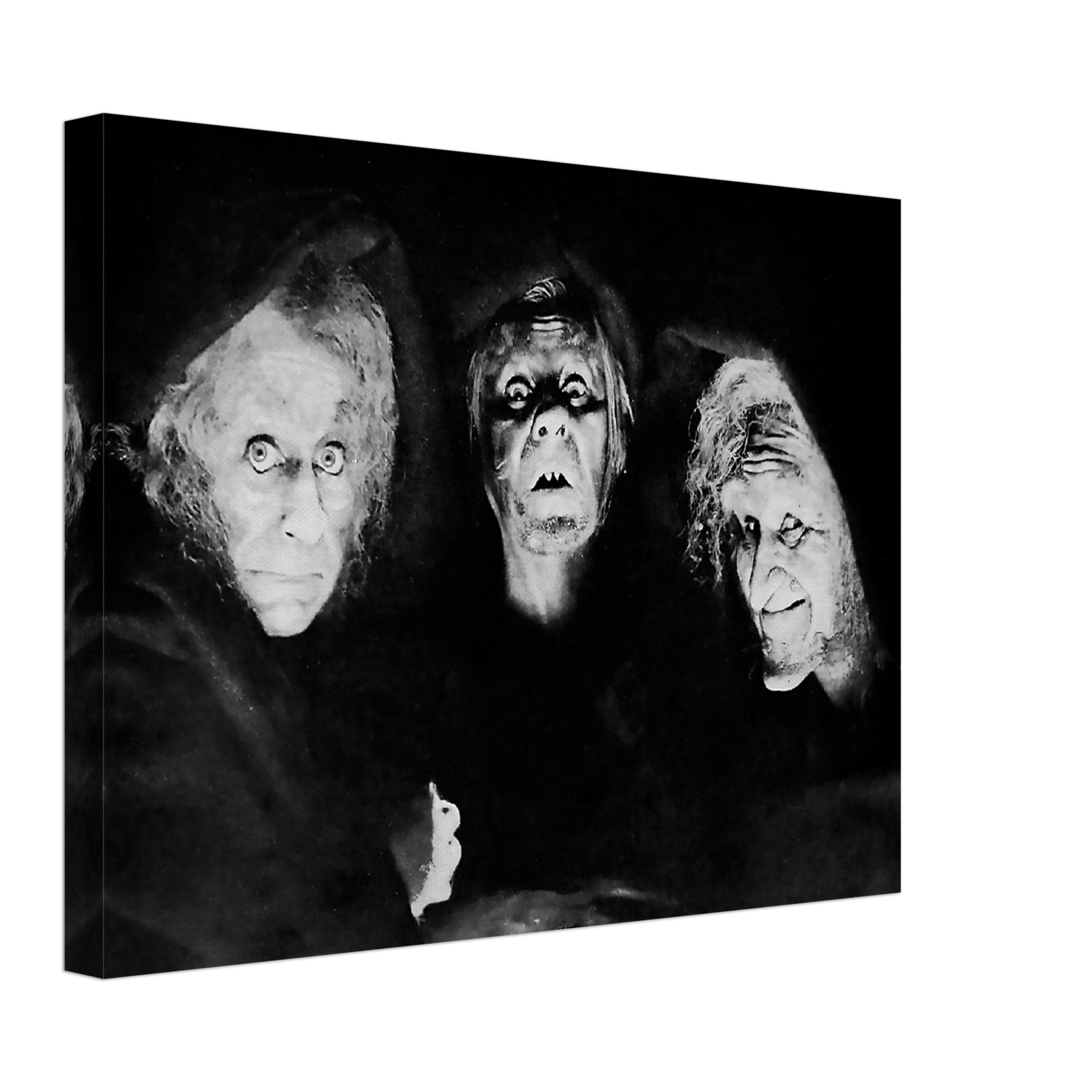 Macbeth Canvas - Three Witches From Macbeth Canvas Print - Cavendish Morton - WallArtPrints4U