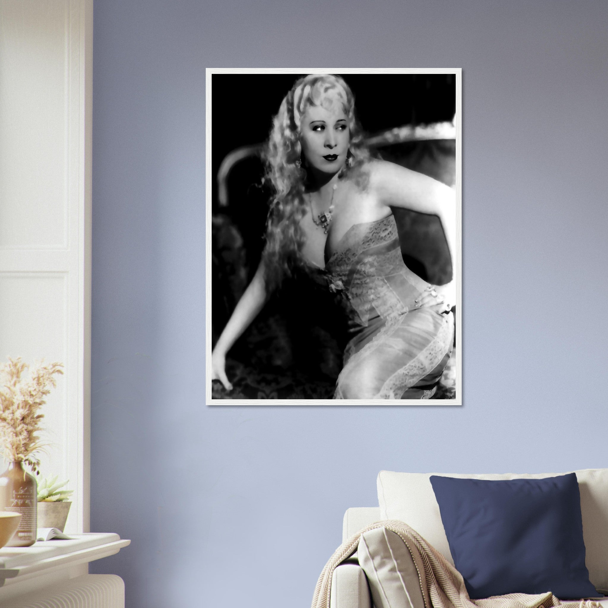 Mae West Framed, Statue Of Libido, She Done Him Wrong Vintage Photo, Rita Hayworth Framed Print, Silver Screen Star - WallArtPrints4U