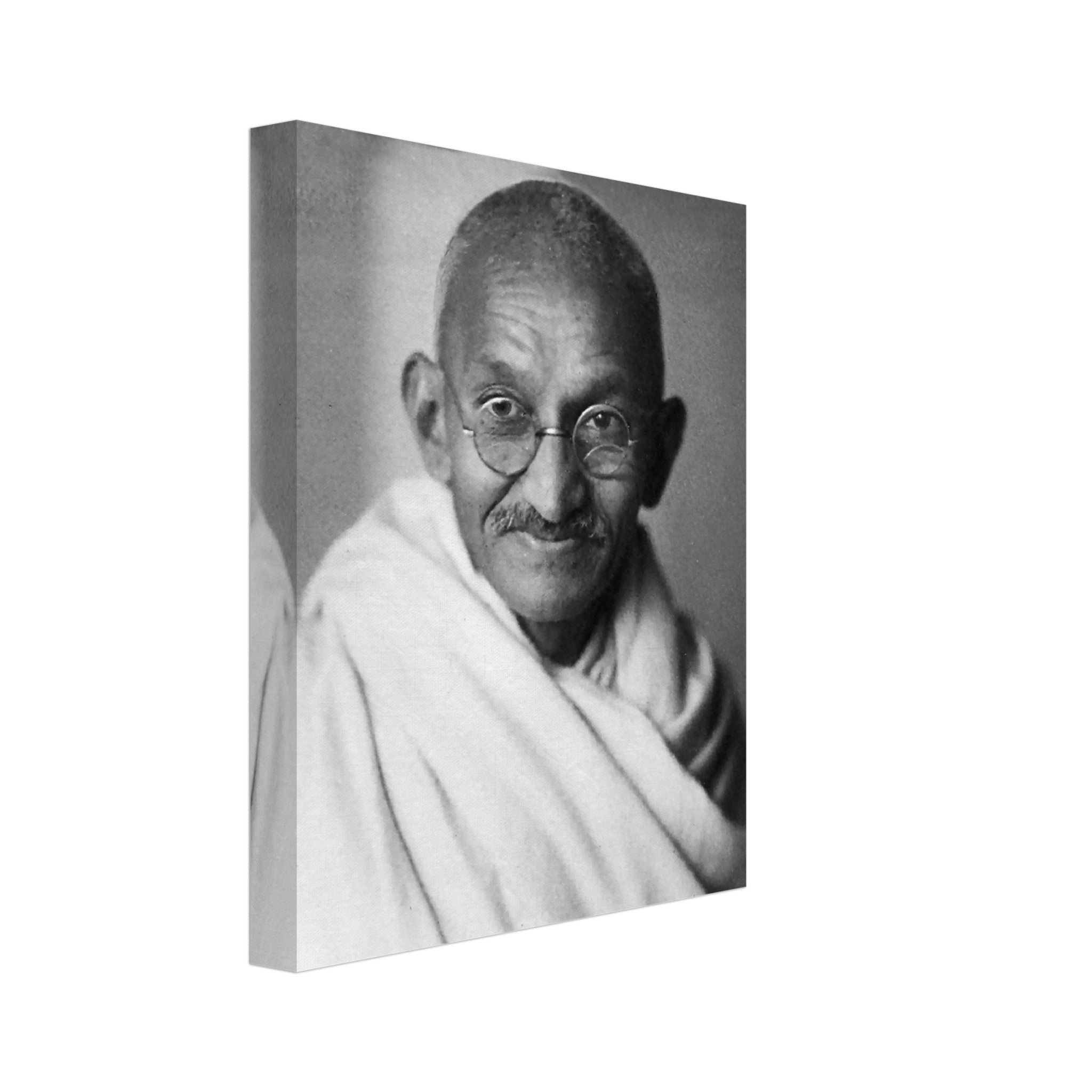 Mahatma Gandhi Canvas, Vintage Photo - Iconic Mahatma Gandhi Canvas Print - Father Of The Nation (India) - WallArtPrints4U