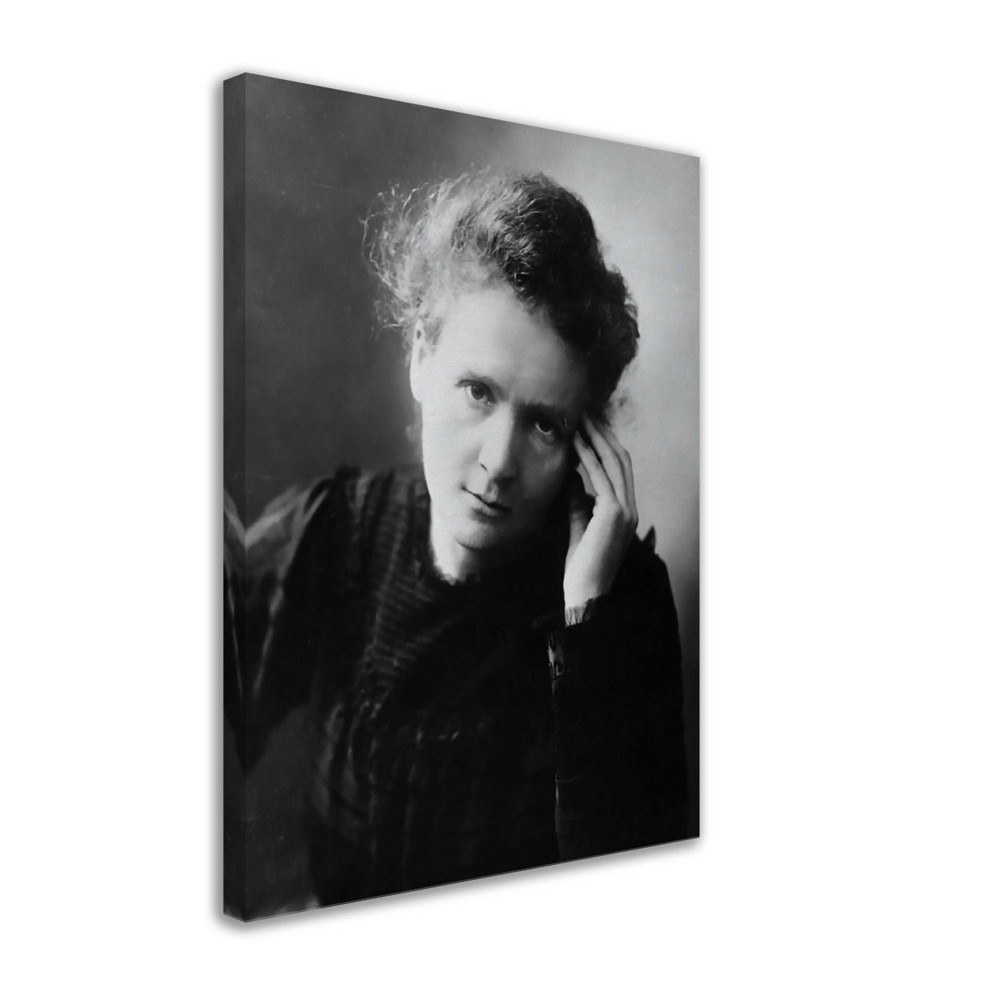 Marie Curie Canvas, Female Nobel Prize Winner Twice Over, Vintage Photo - Iconic Marie Curie Canvas Print - WallArtPrints4U