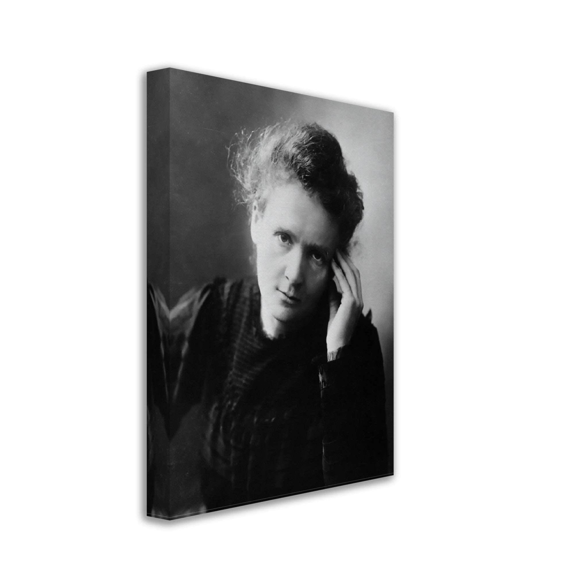 Marie Curie Canvas, Female Nobel Prize Winner Twice Over, Vintage Photo - Iconic Marie Curie Canvas Print - WallArtPrints4U