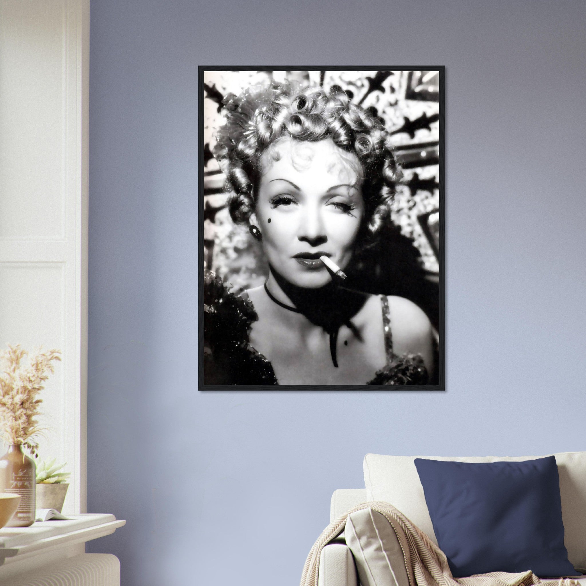 Marlene Dietrich Framed, Caberet Singer, Vintage Photo - Iconic Marlene Dietrich Framed Print - Hollywood Silver Screen Star - WallArtPrints4U
