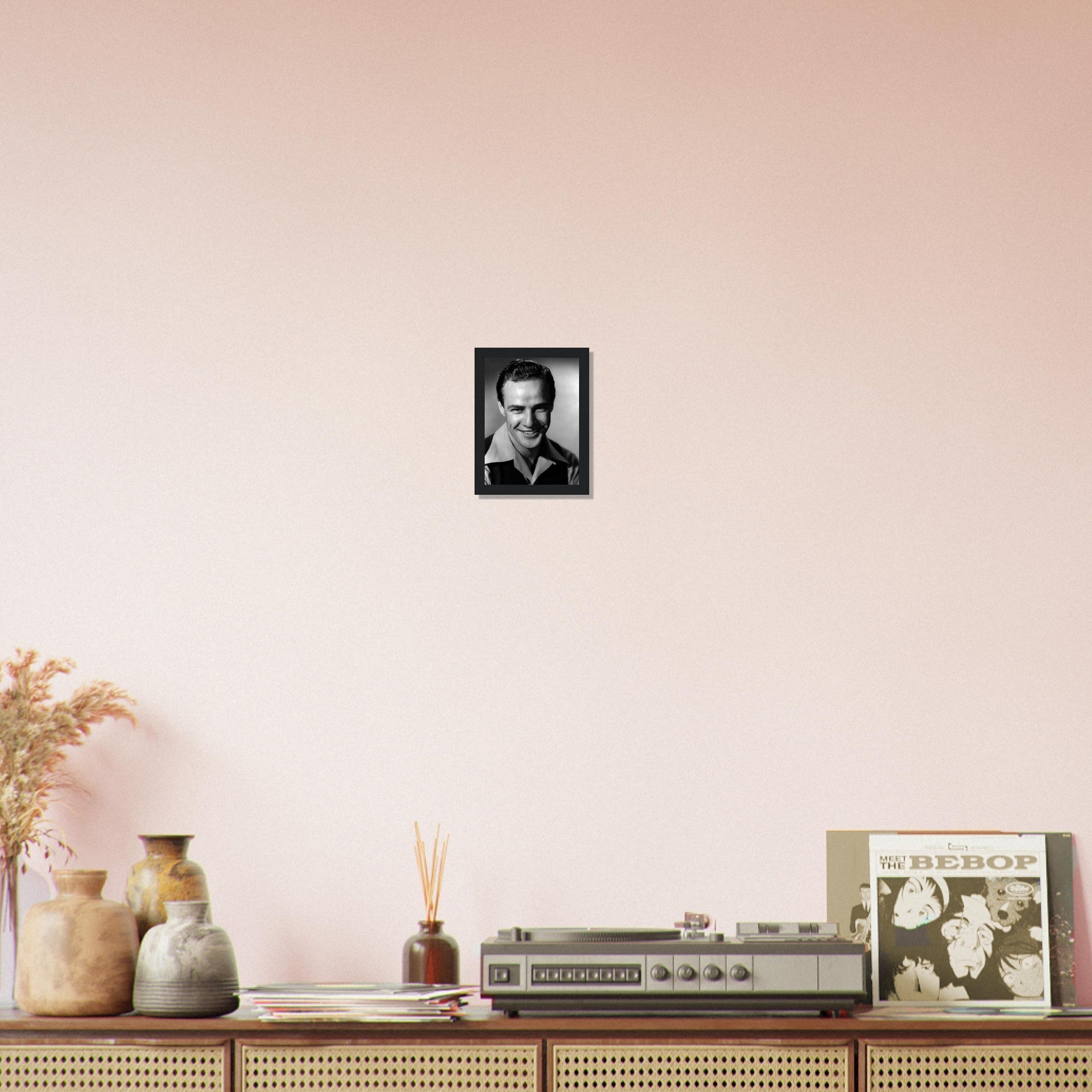 Marlon Brando Framed, Mr Mumbles, Vintage Photo - Iconic Marlon Brando Framed Print - Hollywood Silver Screen Star UK, EU USA Domestic Shipping - WallArtPrints4U