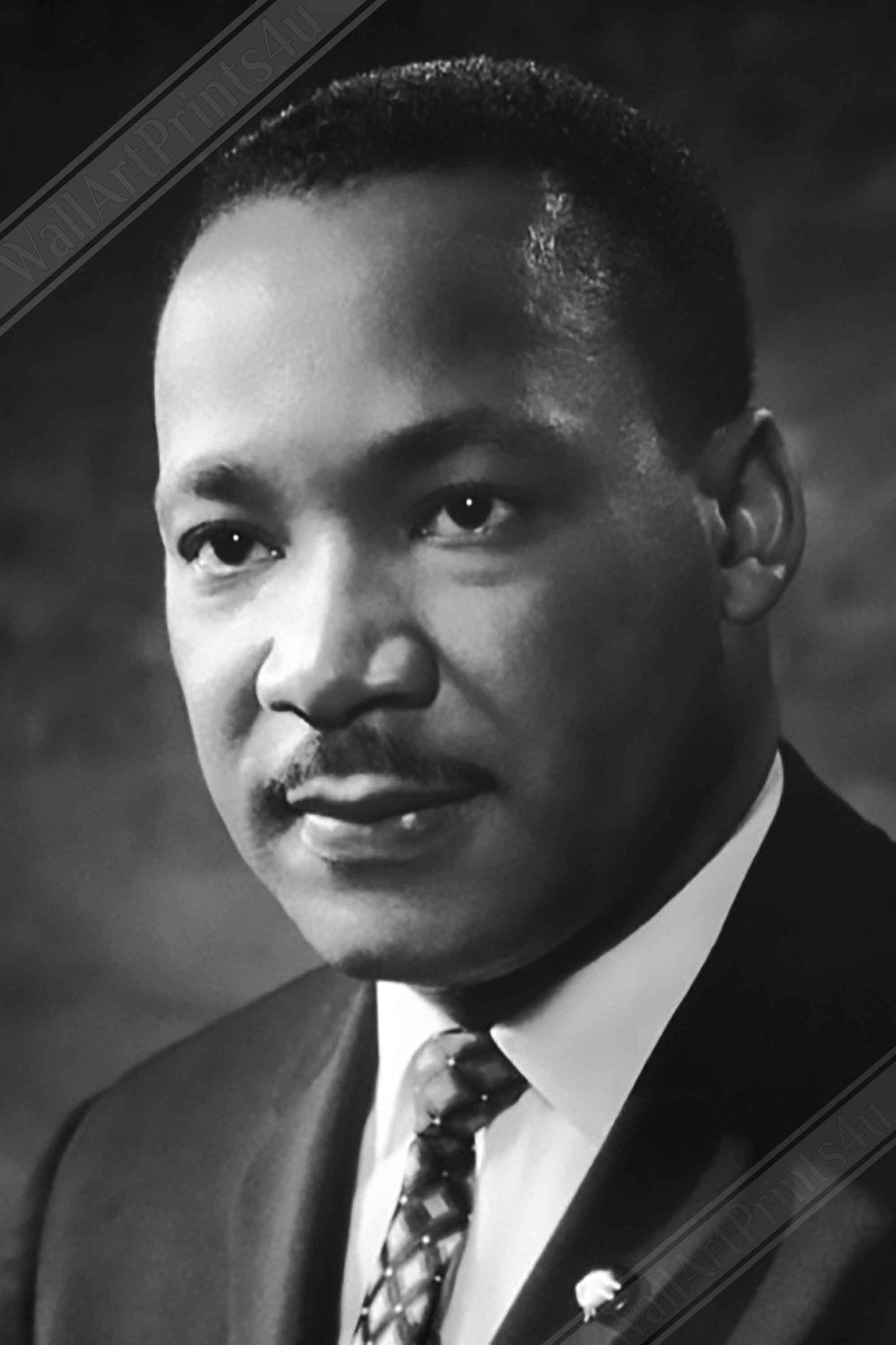 Martin Luther King Framed, Powerful Equality Orator, Vintage Photo - Iconic Martin Luther King Framed Print - Nobel Peace Prize Winner - WallArtPrints4U