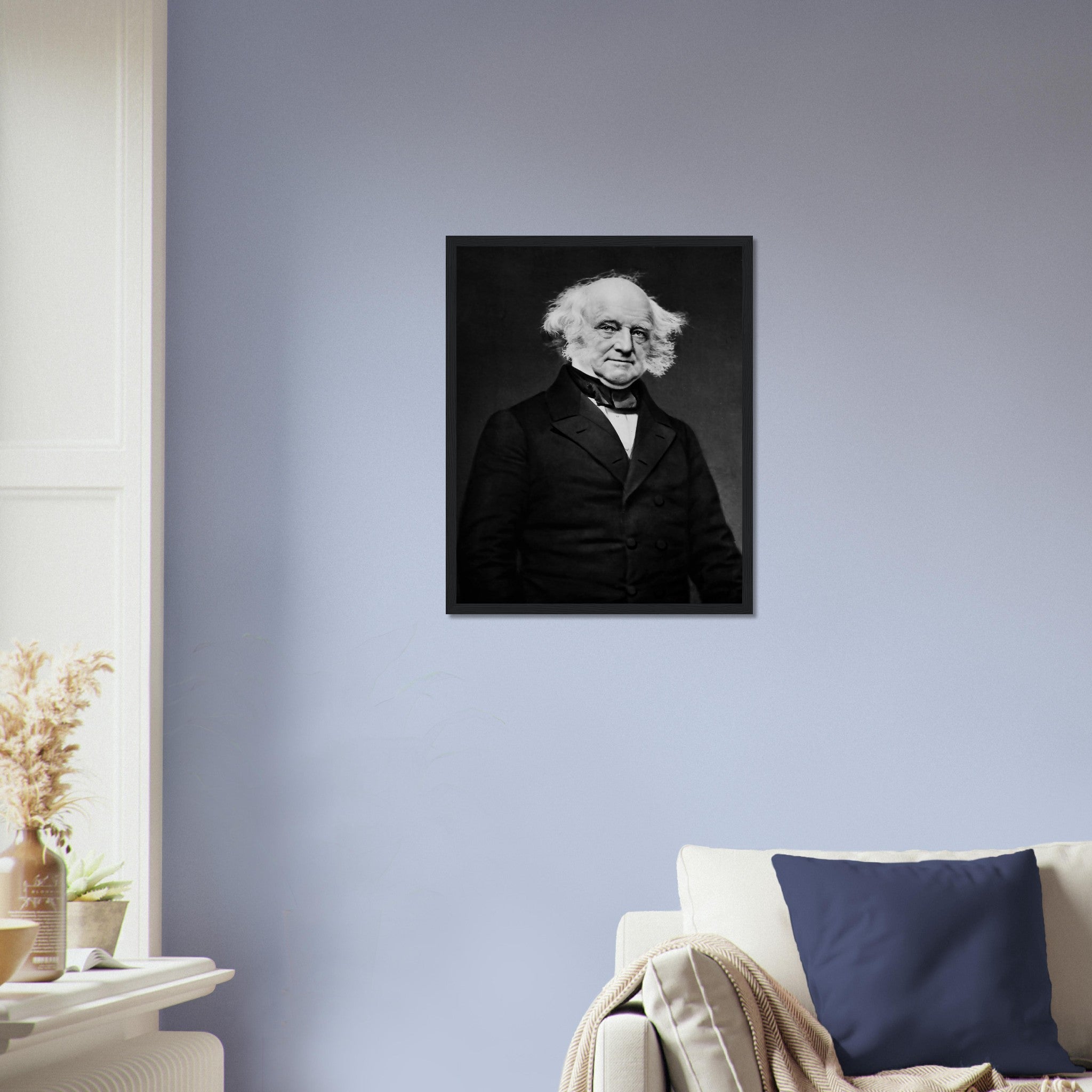 Martin Van Buren Framed, 8th President Of Usa, Vintage Photo - Martin Van Buren Framed Print UK, EU USA Domestic Shipping - WallArtPrints4U