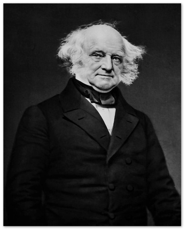 Martin Van Buren Poster, 8th President Of Usa, Vintage Photo - Martin Van Buren Print - WallArtPrints4U