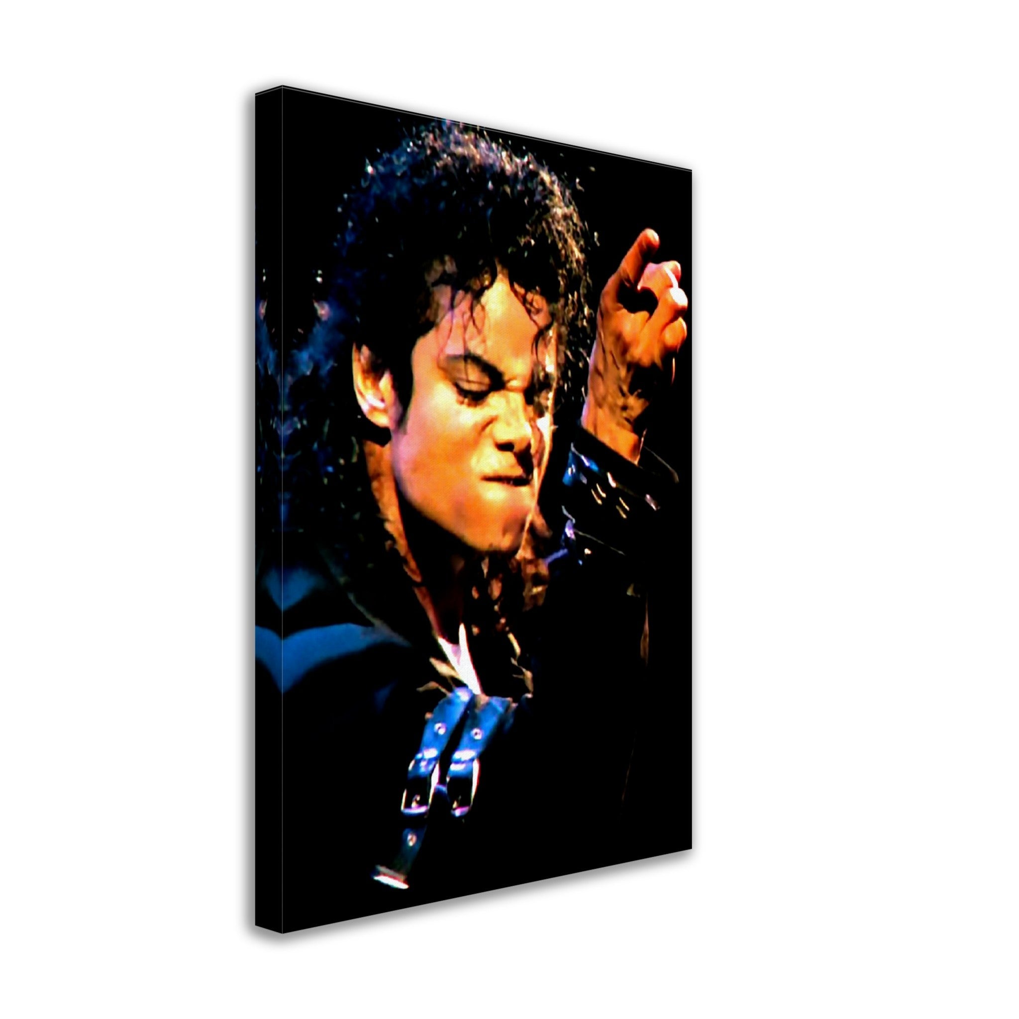 Michael Jackson Canvas, Most Popular Singer In Music History - Michael Jackson Canvas Print - WallArtPrints4U