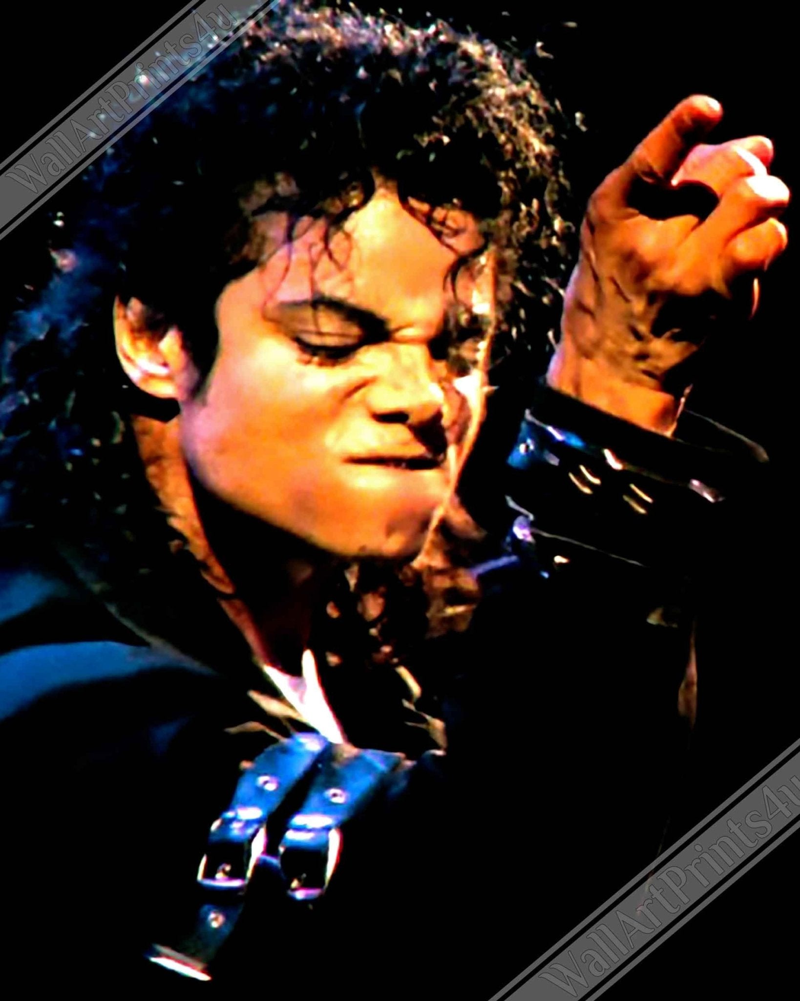 Michael Jackson Canvas, Most Popular Singer In Music History - Michael Jackson Canvas Print - WallArtPrints4U