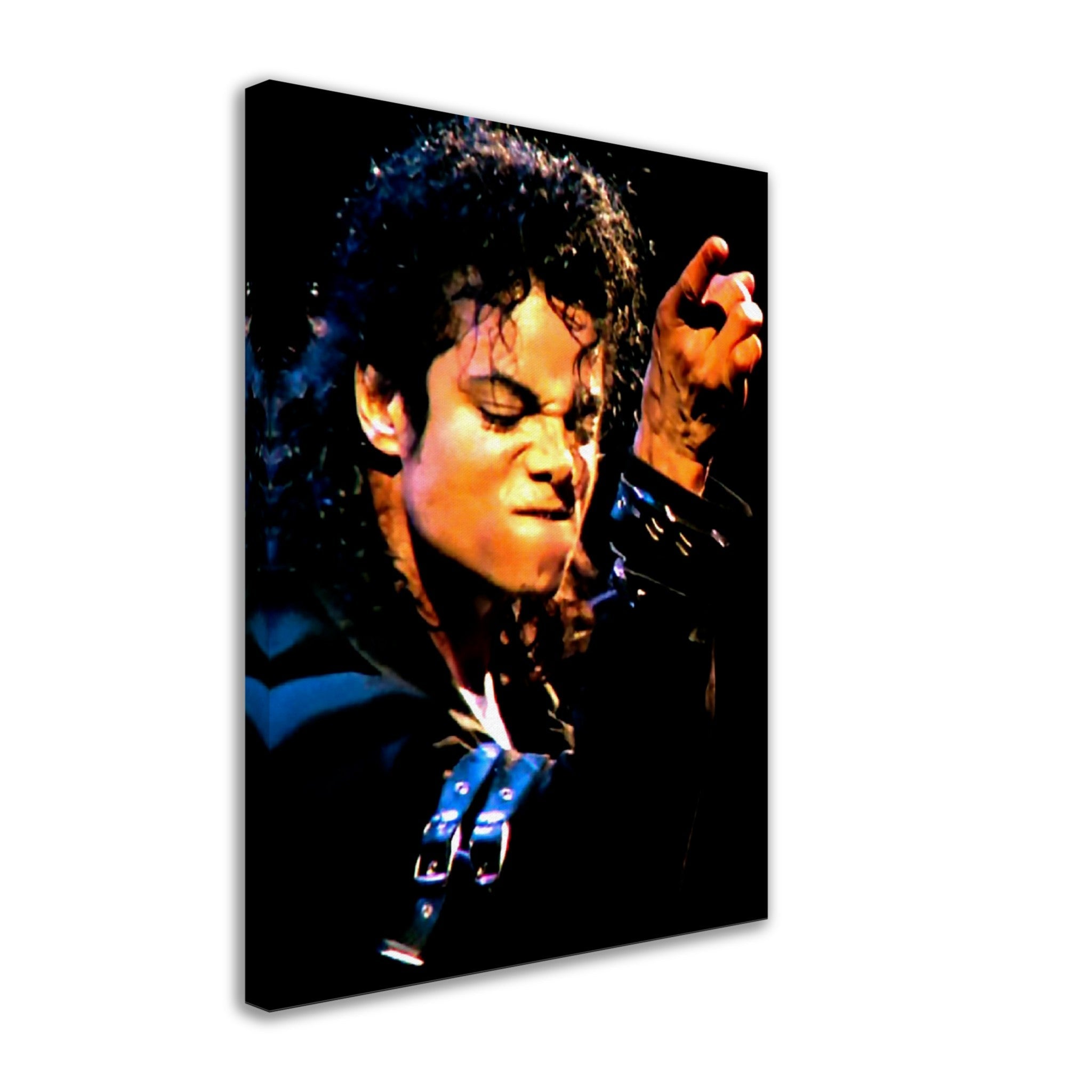 Michael Jackson Canvas, Most Popular Singer In Music History - Michael Jackson Canvas Print - WallArtPrints4U