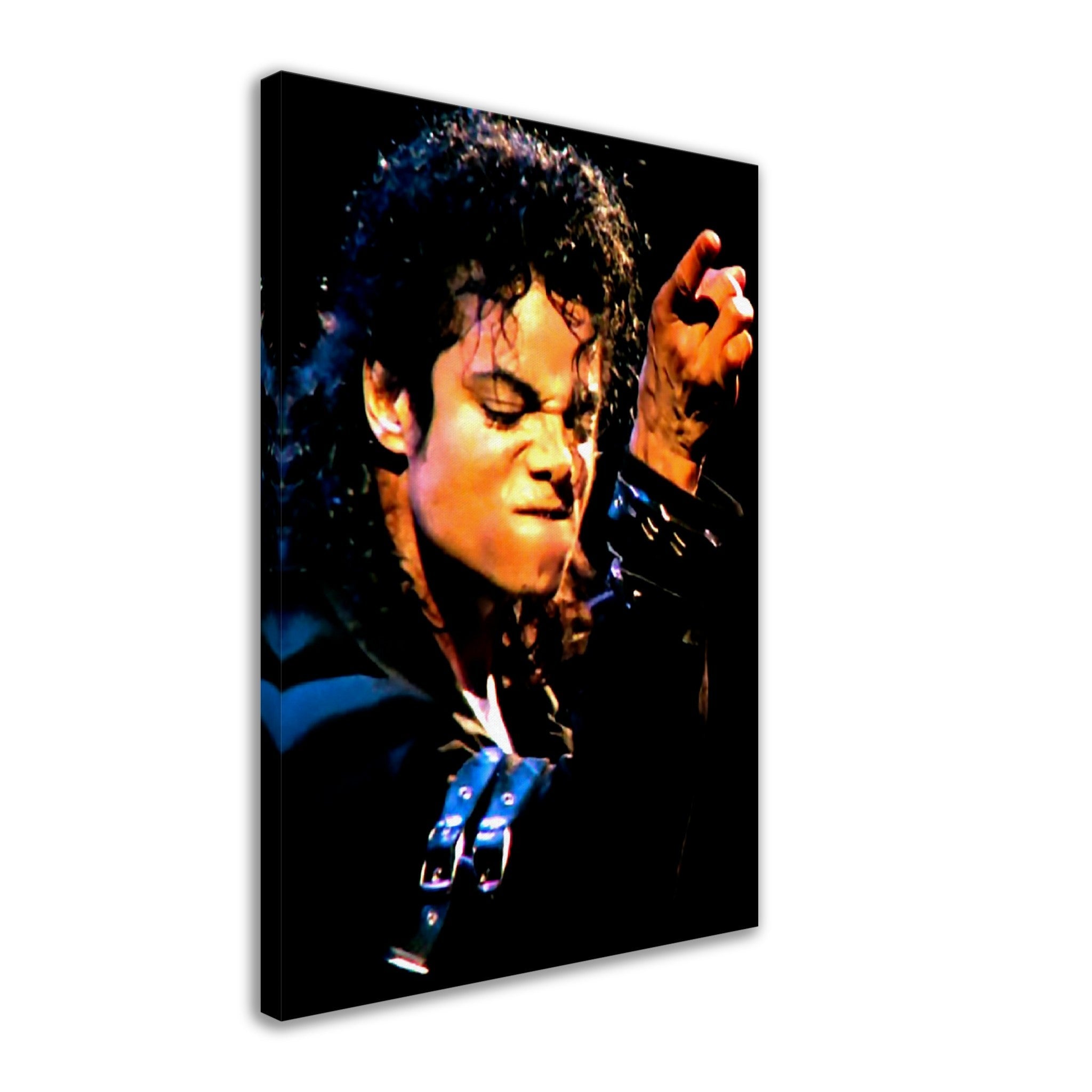 Michael Jackson Canvas, Most Popular Singer In Music History - Michael Jackson Canvas Print - WallArtPrints4U