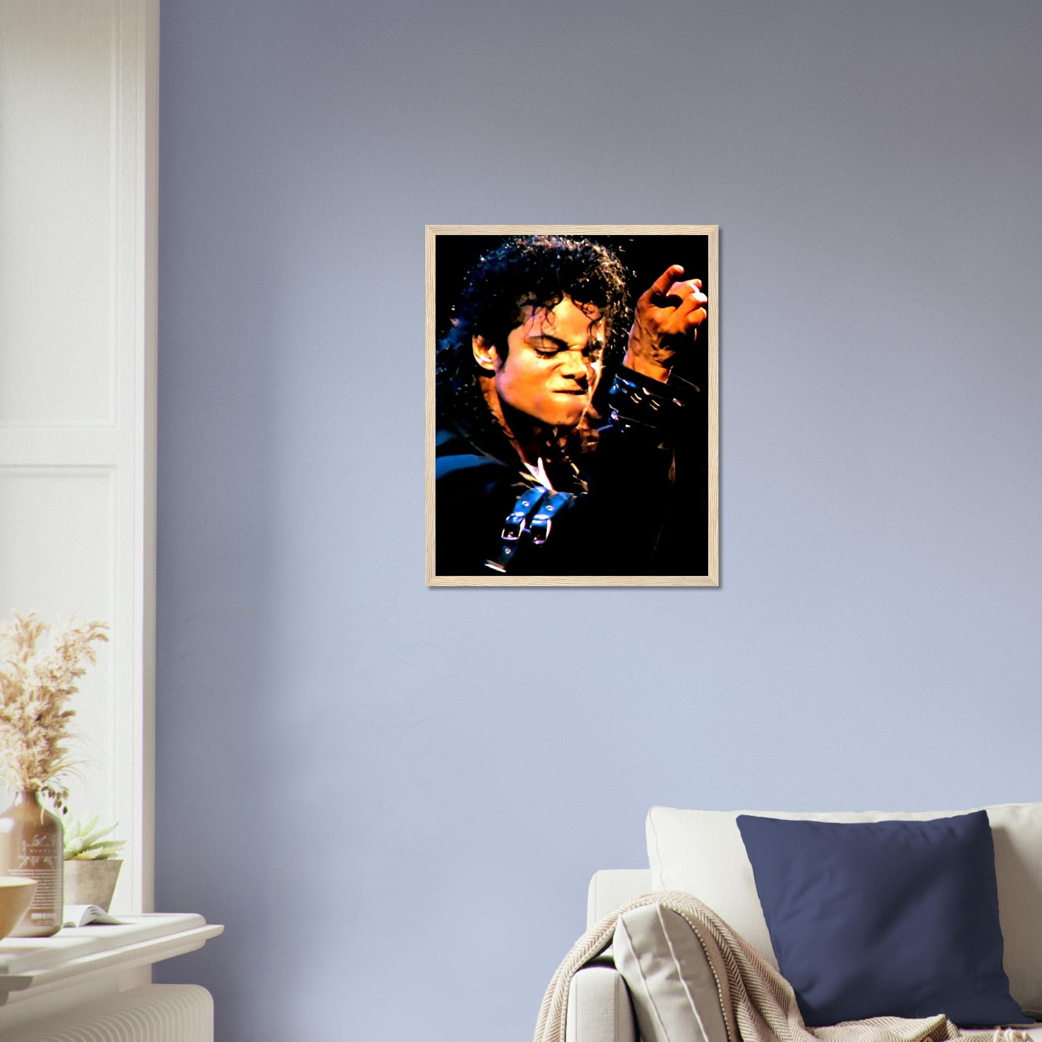 Michael Jackson Framed, Most Popular Singer In Music History - Michael Jackson Framed Print - WallArtPrints4U