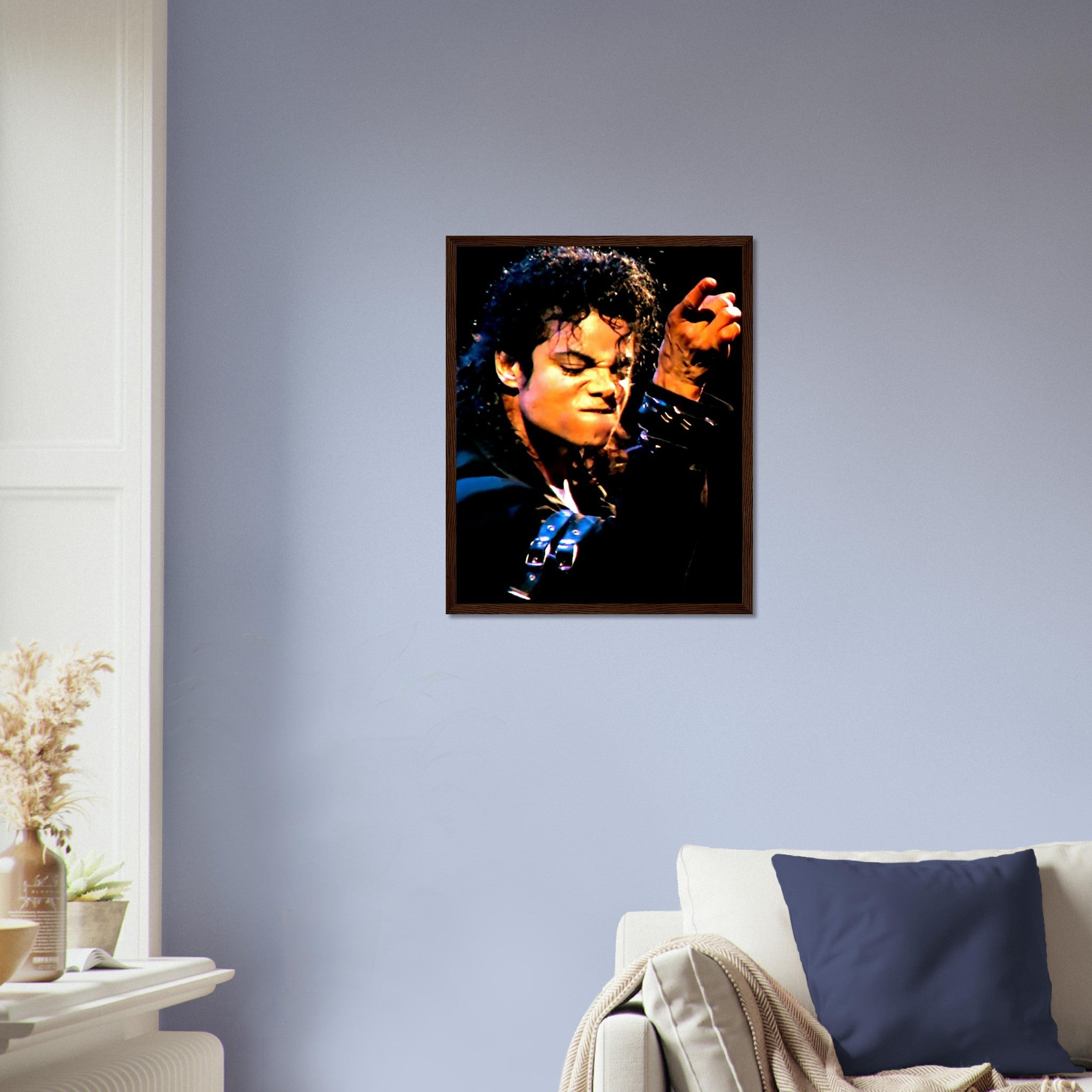 Michael Jackson Framed, Most Popular Singer In Music History - Michael Jackson Framed Print - WallArtPrints4U