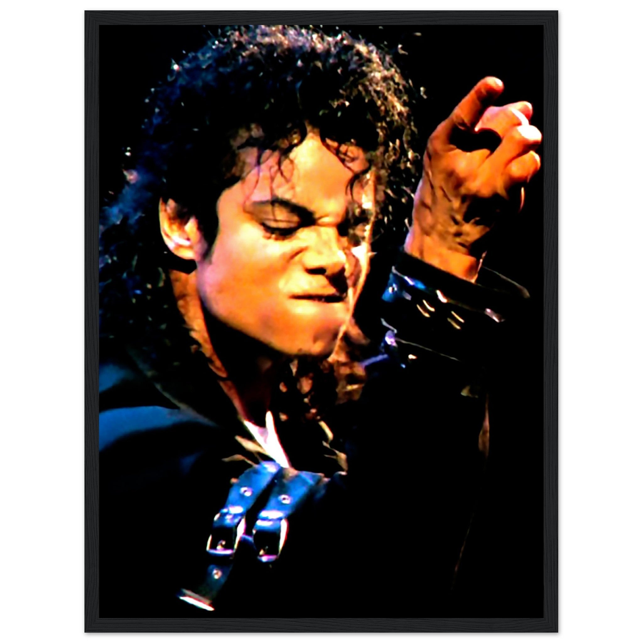 Michael Jackson Framed, Most Popular Singer In Music History - Michael Jackson Framed Print - WallArtPrints4U