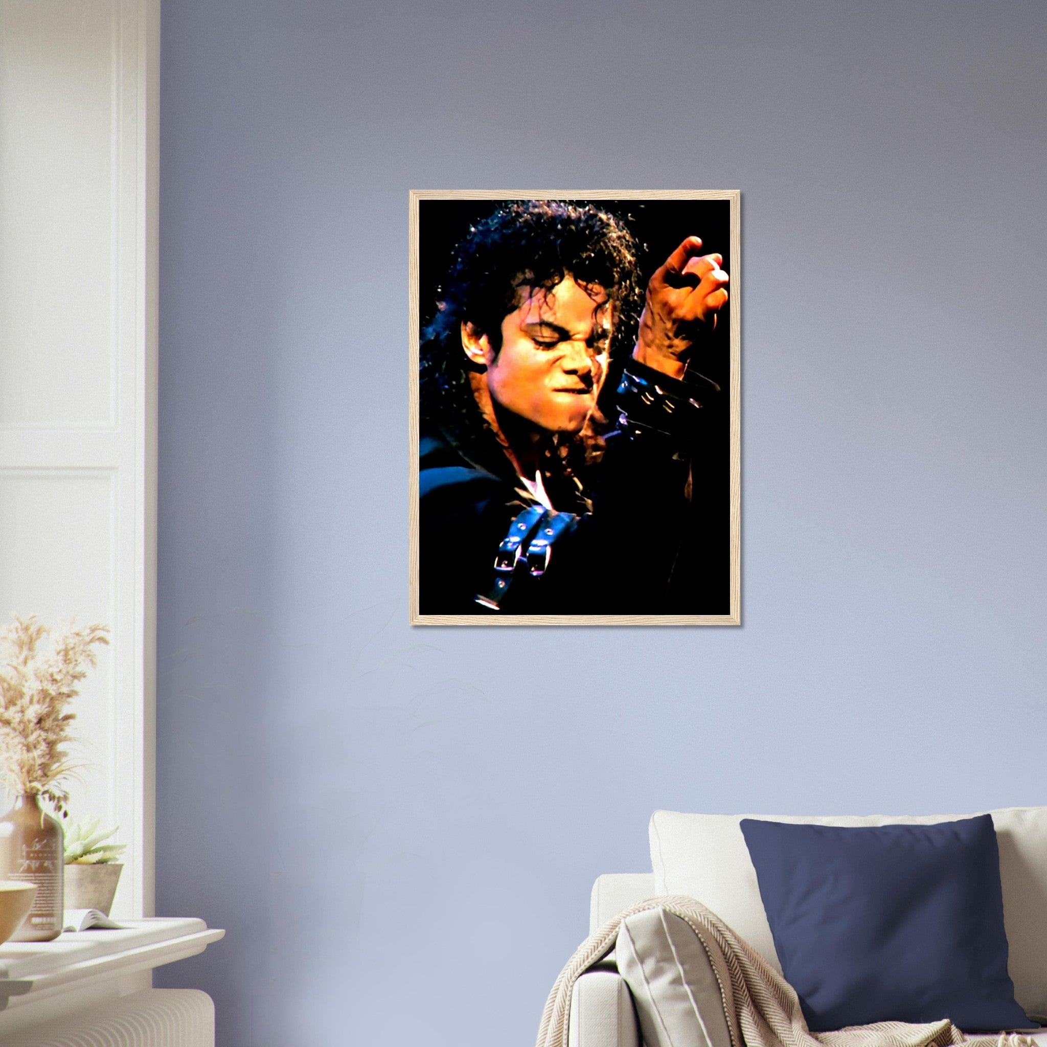 Michael Jackson Framed, Most Popular Singer In Music History - Michael Jackson Framed Print - WallArtPrints4U