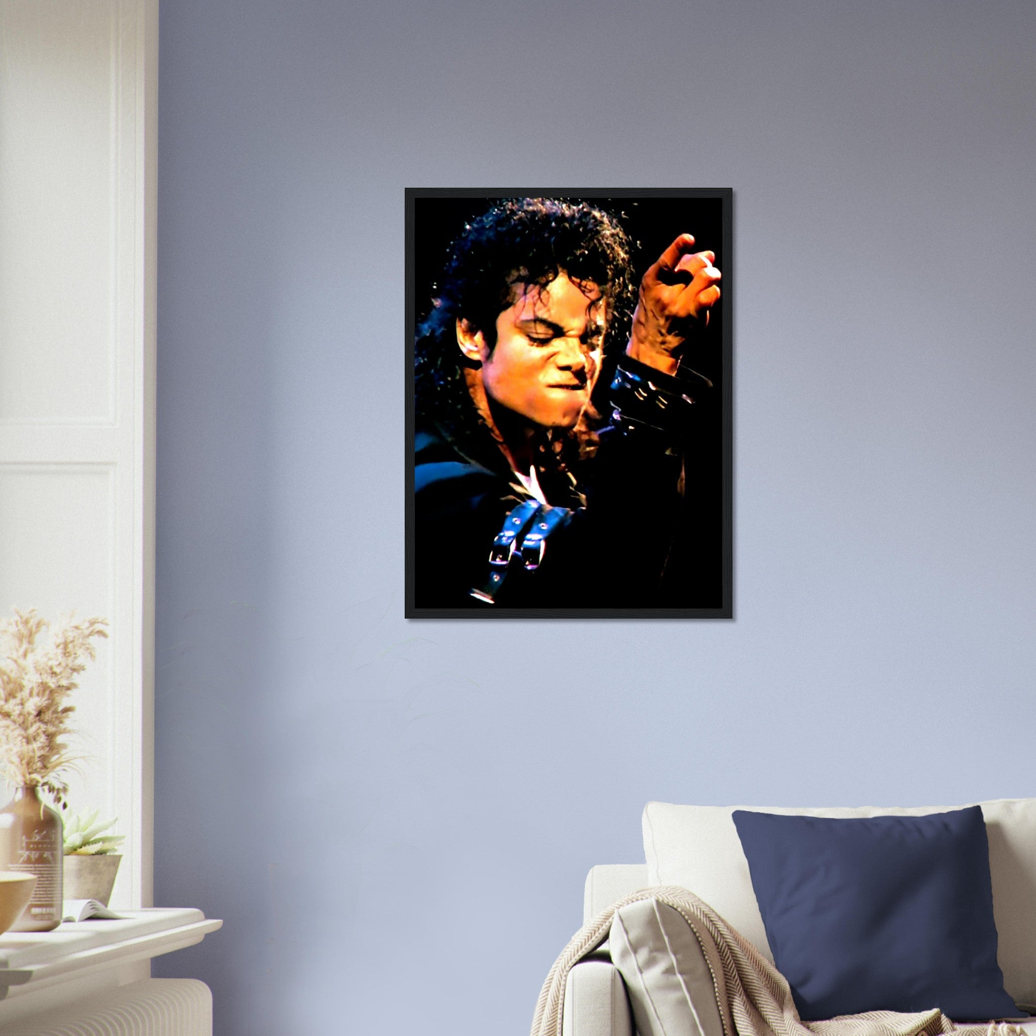 Michael Jackson Framed, Most Popular Singer In Music History - Michael Jackson Framed Print - WallArtPrints4U