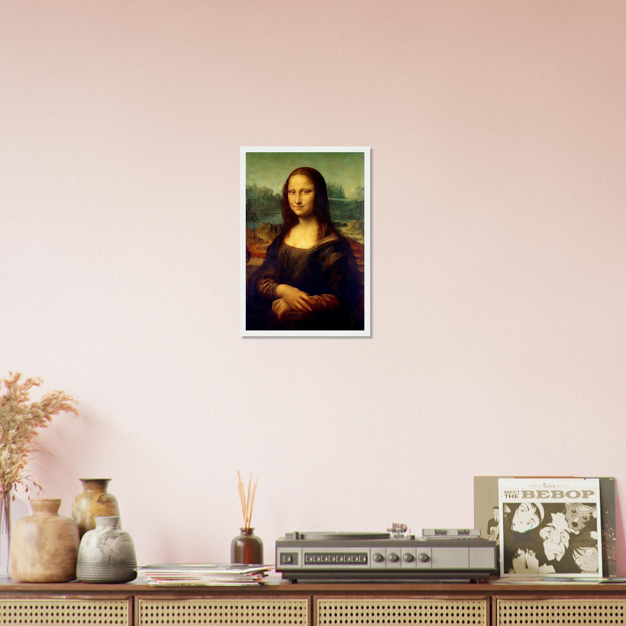 Mona Lisa Framed, Leonardo Da Vinci - Mona Lisa Framed Print - ReFramed Print - WallArtPrints4U