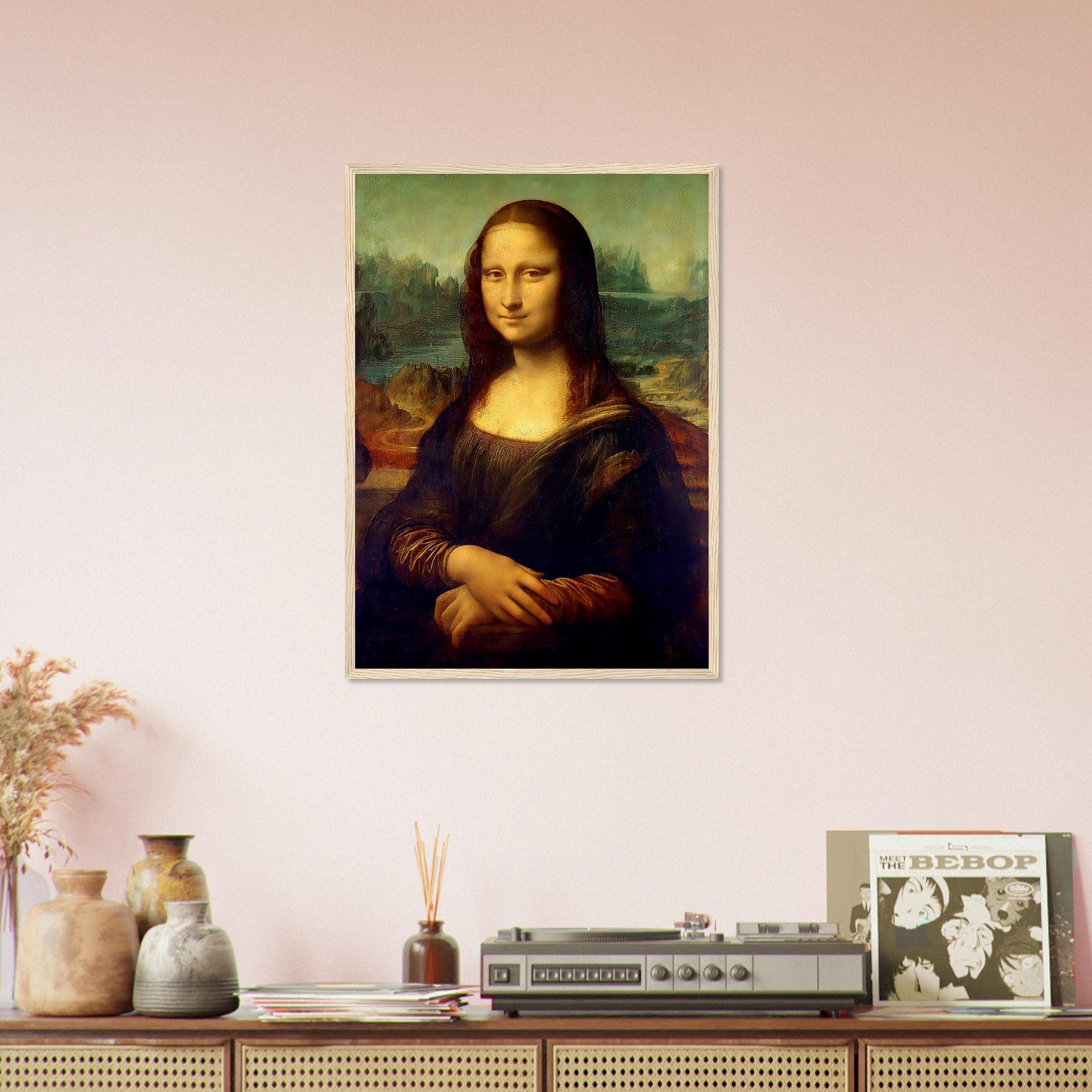 Mona Lisa Framed, Leonardo Da Vinci - Mona Lisa Framed Print - ReFramed Print - WallArtPrints4U