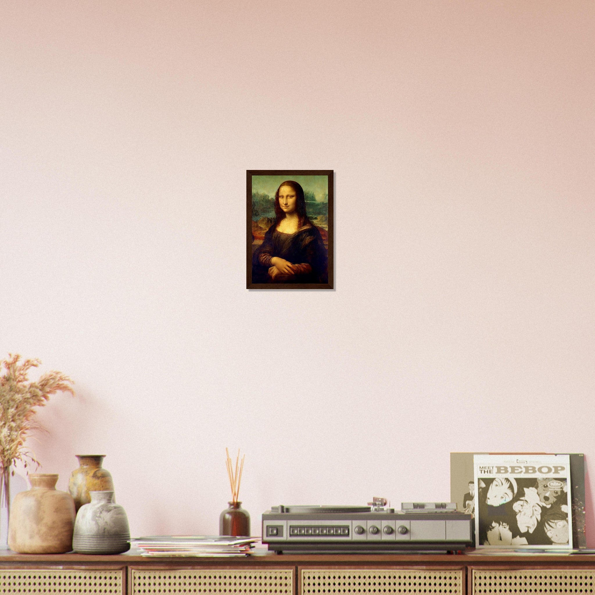 Mona Lisa Framed, Leonardo Da Vinci - Mona Lisa Framed Print - ReFramed Print - WallArtPrints4U
