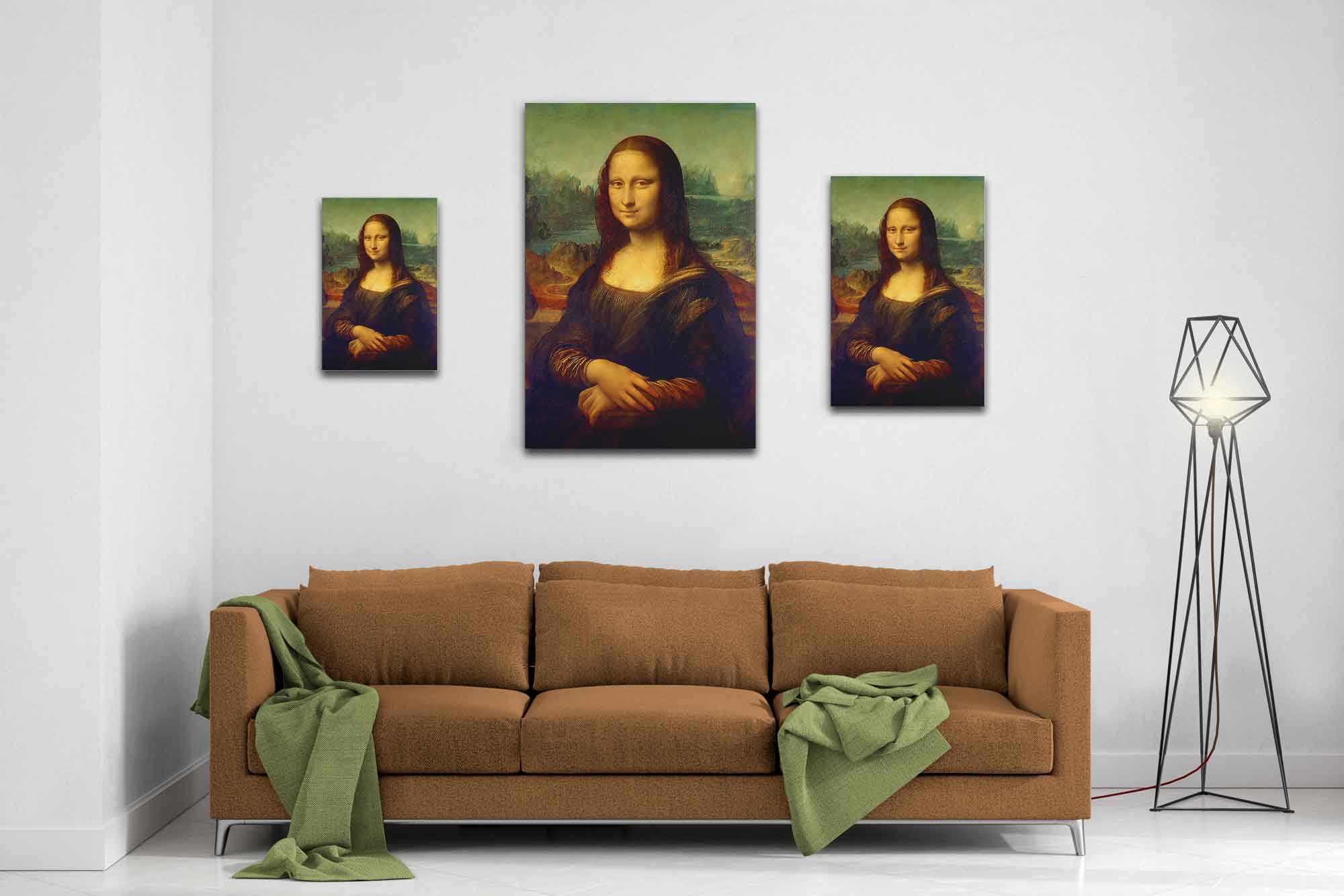 Mona You - You As The Mona Lisa Custom Canvas Print, Your Picture As The Mona Lisa - WallArtPrints4U