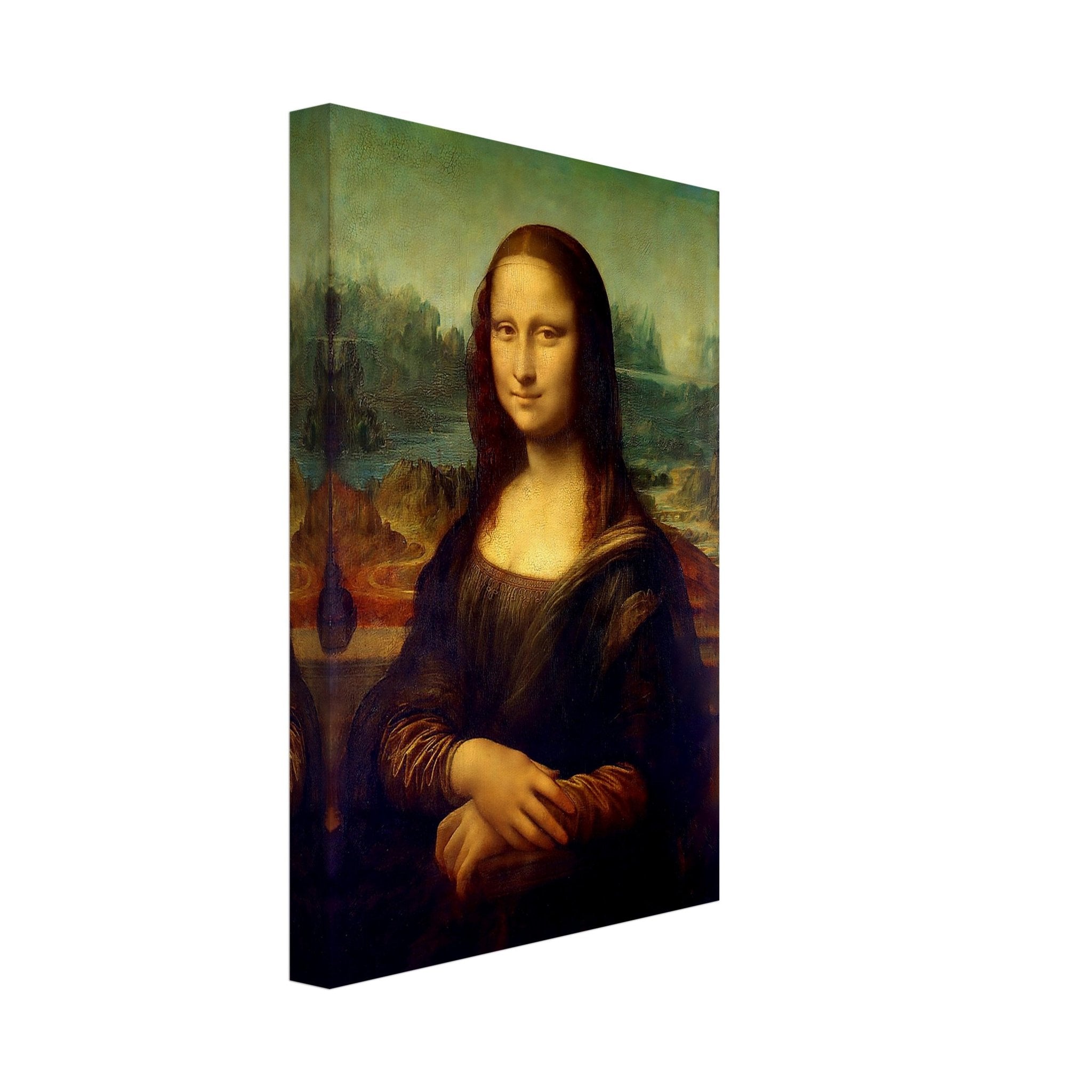 Mona You - You As The Mona Lisa Custom Canvas Print, Your Picture As The Mona Lisa - WallArtPrints4U