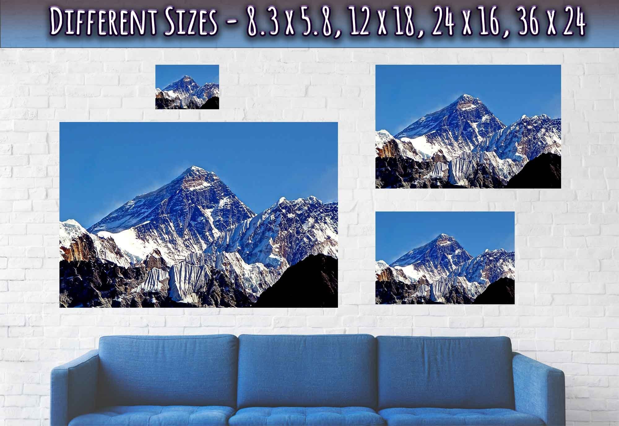 Mount Everest Poster Print - WallArtPrints4U