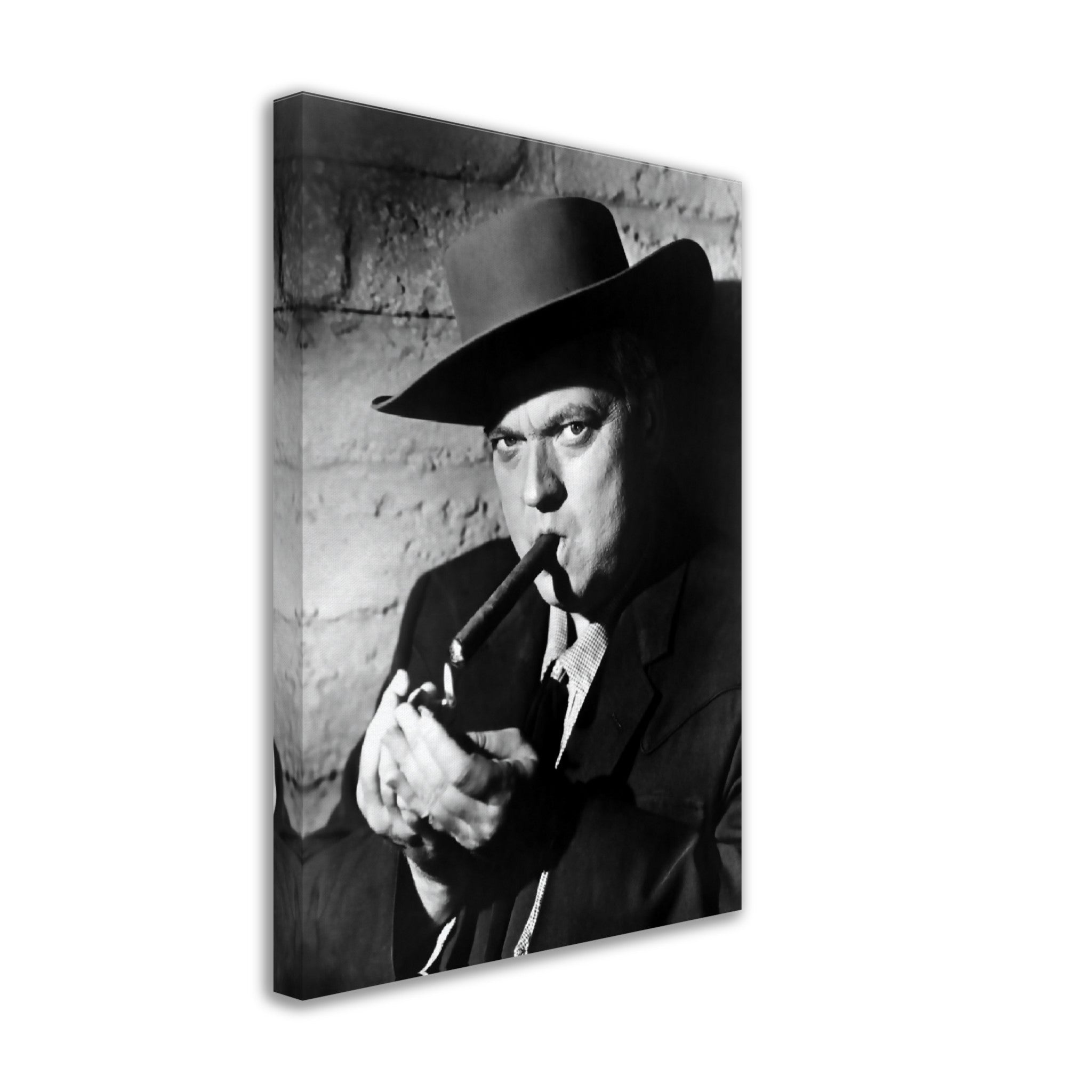 Orson Welles Canvas, Greatest Director All Time, Vintage Photo, Orson Welles Canvas Print, Silver Screen Star - WallArtPrints4U