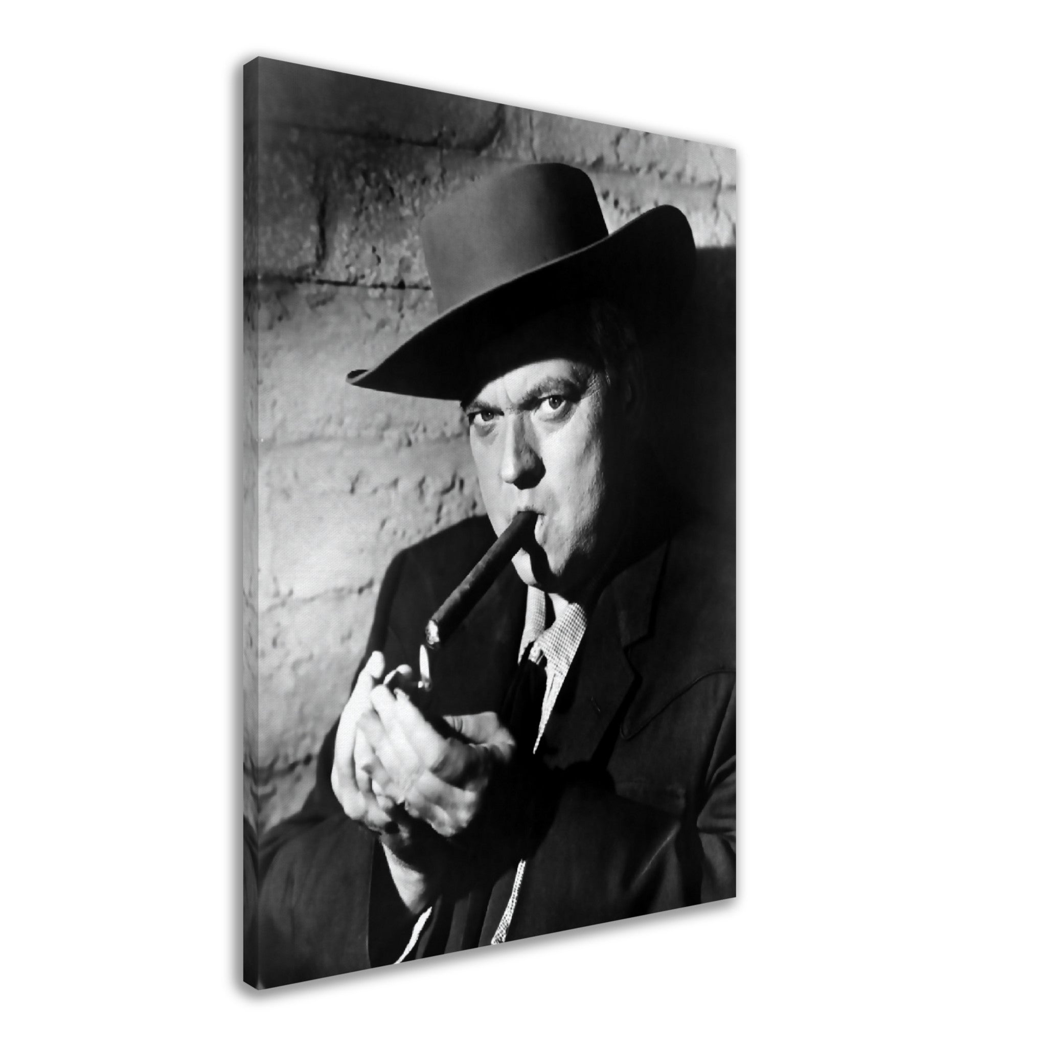 Orson Welles Canvas, Greatest Director All Time, Vintage Photo, Orson Welles Canvas Print, Silver Screen Star - WallArtPrints4U