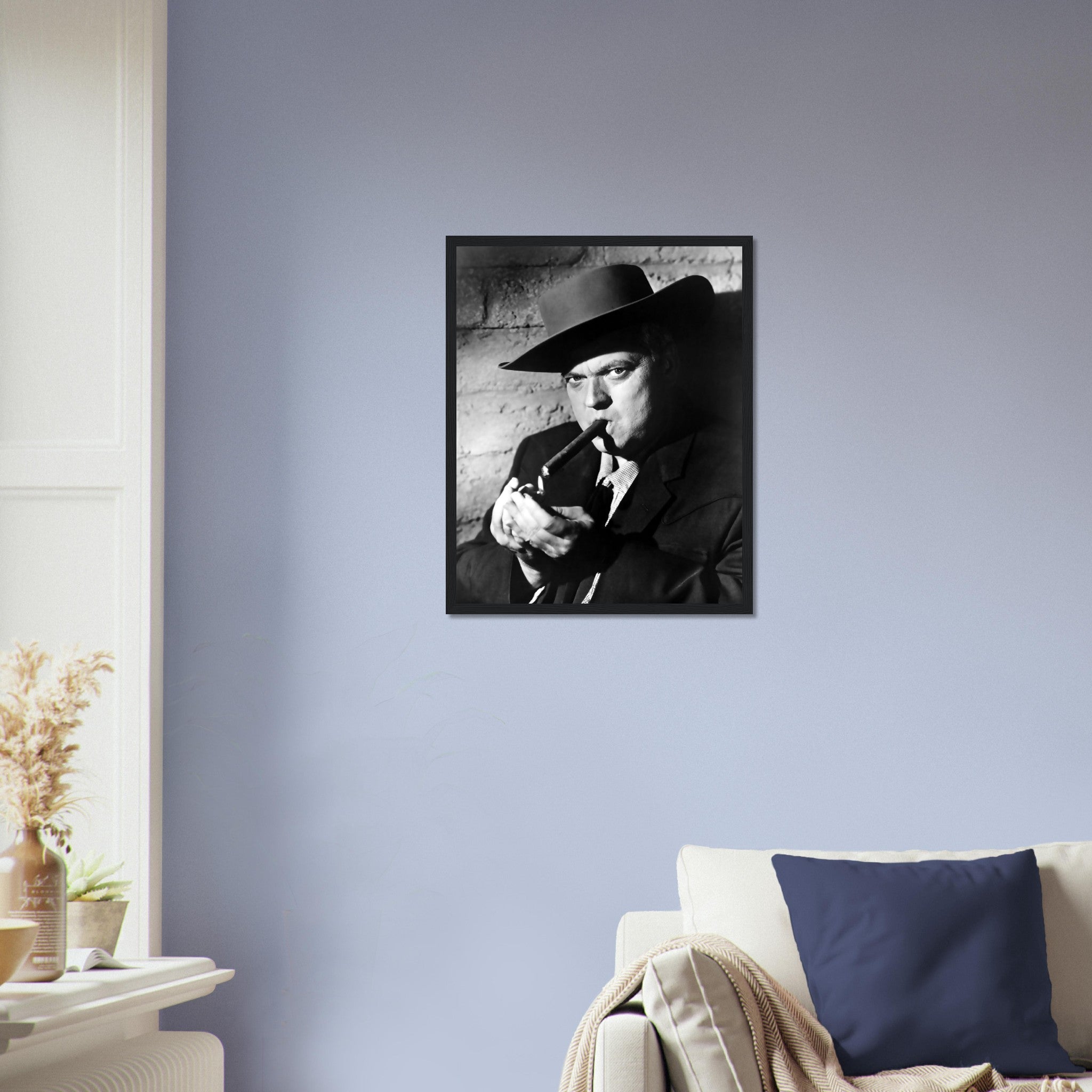 Orson Welles Framed, Greatest Director All Time, Vintage Photo, Orson Welles Framed Print, Silver Screen Star UK, EU USA Domestic Shipping - WallArtPrints4U