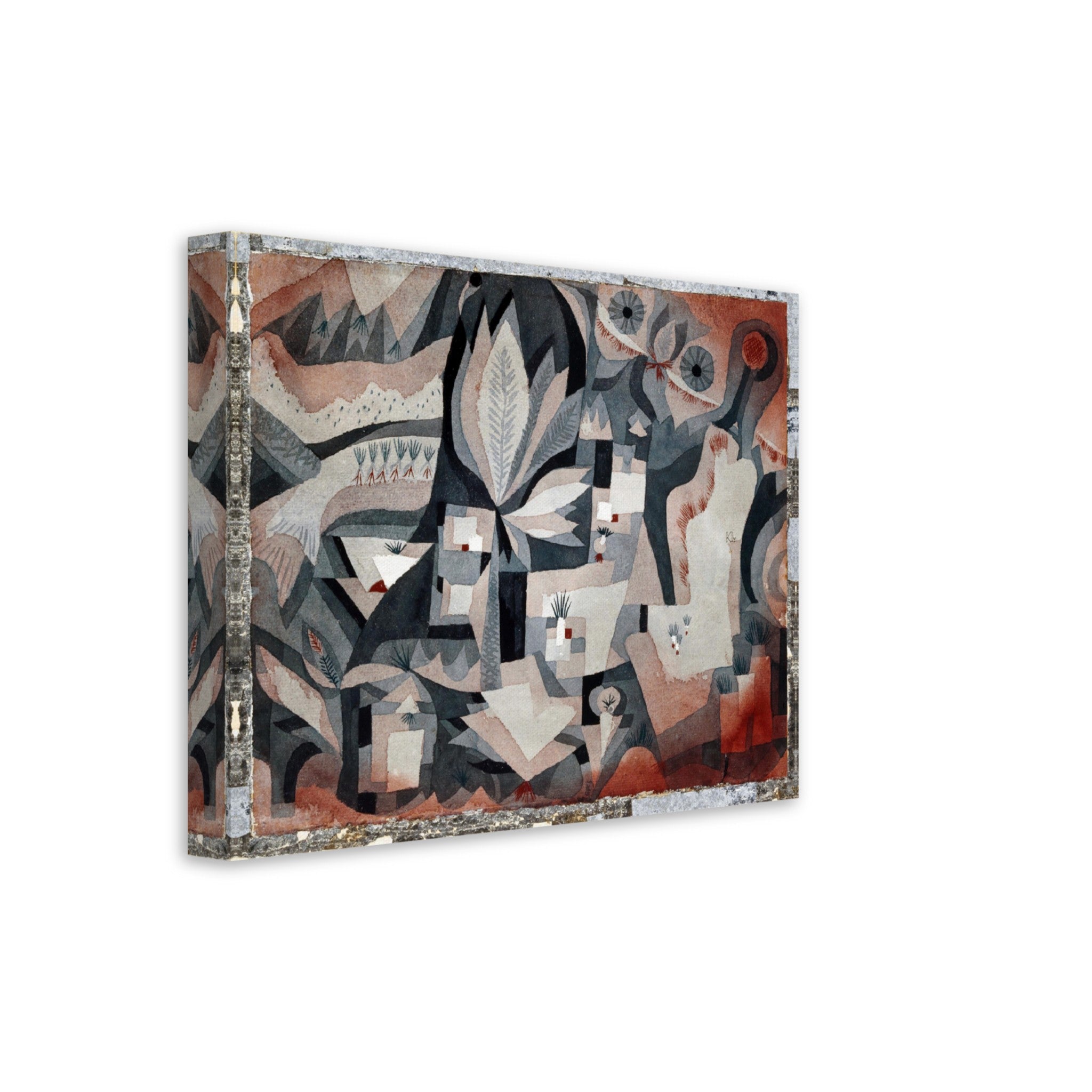 Paul Klee Dry Cooler Canvas Print, Abstract Art Canvas, Paul Klee Canvass - WallArtPrints4U
