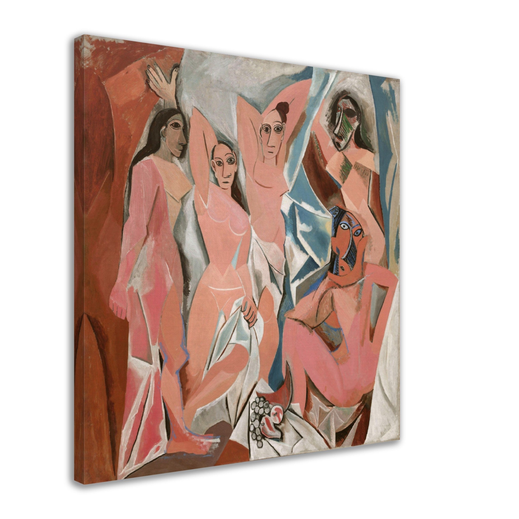 Picasso Canvas, Les Demoiselles D'Avignon, Picasso Canvas Print, Pablo Picasso 1907 - WallArtPrints4U