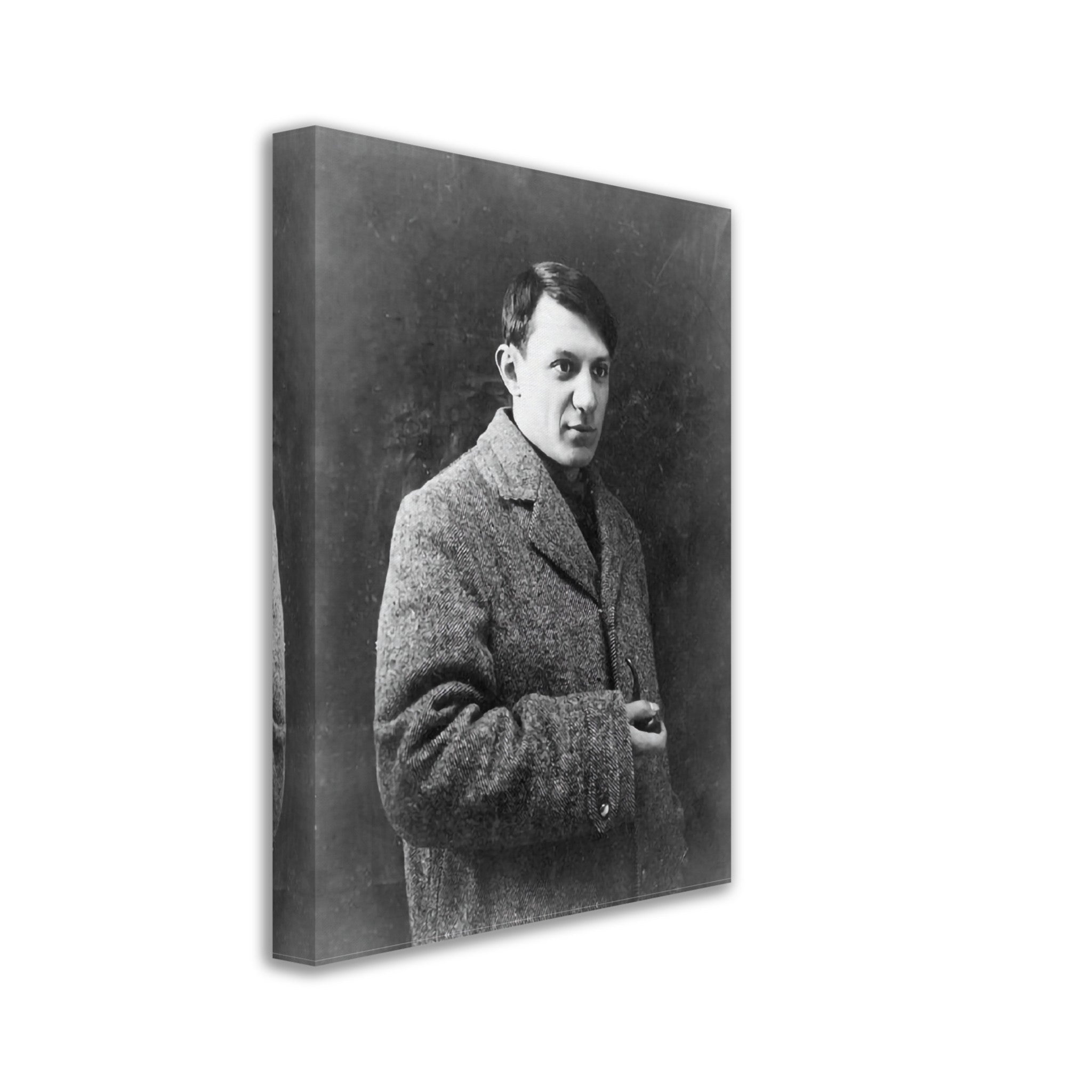 Picasso Portrait Canvas, Vintage Photo Portrait 1908, Picasso Canvas Print, Pablo Picasso - WallArtPrints4U