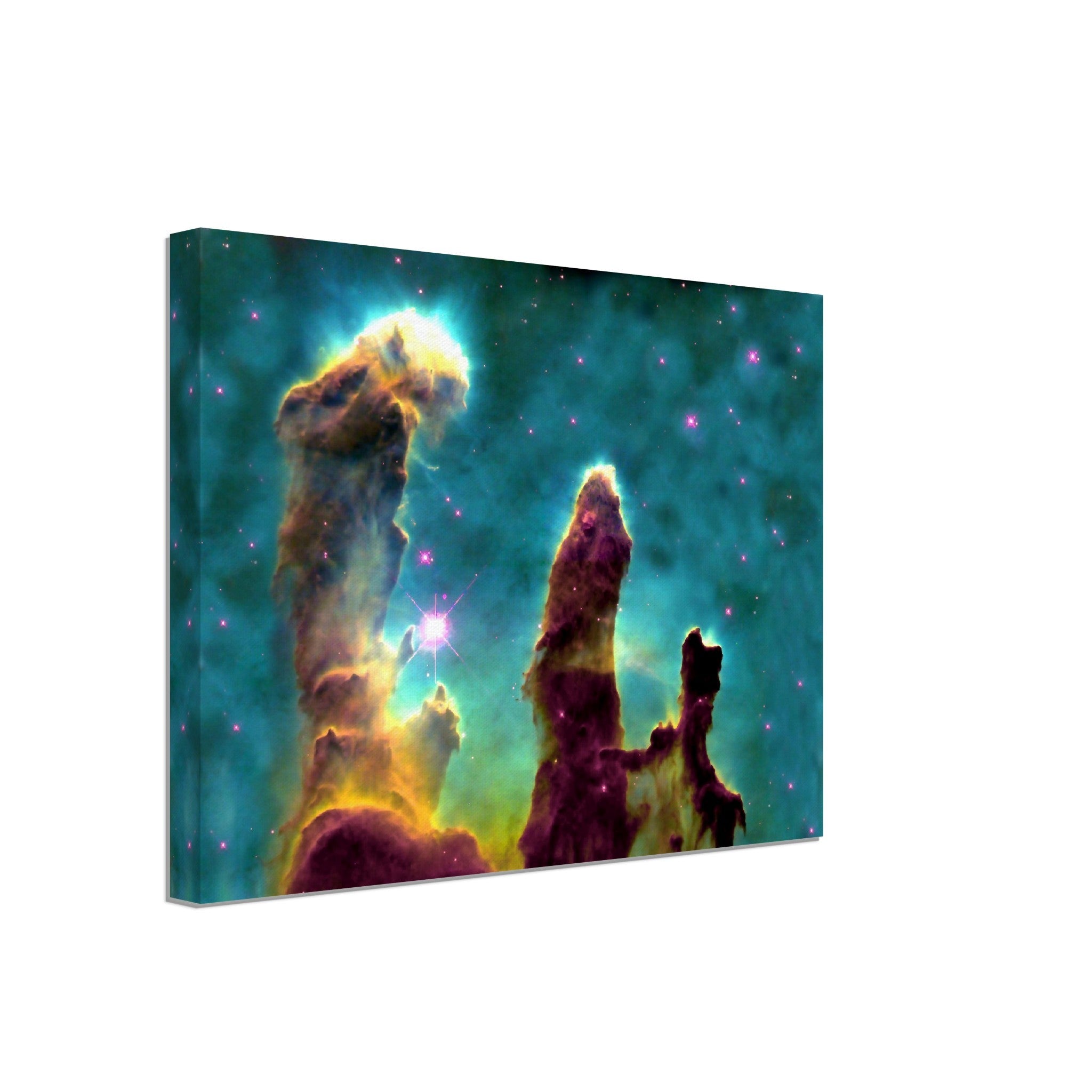 Pillars Of Creation Canvas, Famous Nasa Photo Canvas Print From 1995, Eagle Nebula - WallArtPrints4U