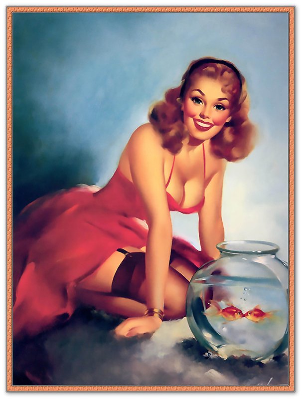 red dress pin up Red Mermaid Wiggle / Custom Made Dress Retro 50s Made to Measure Pinup Clothing
