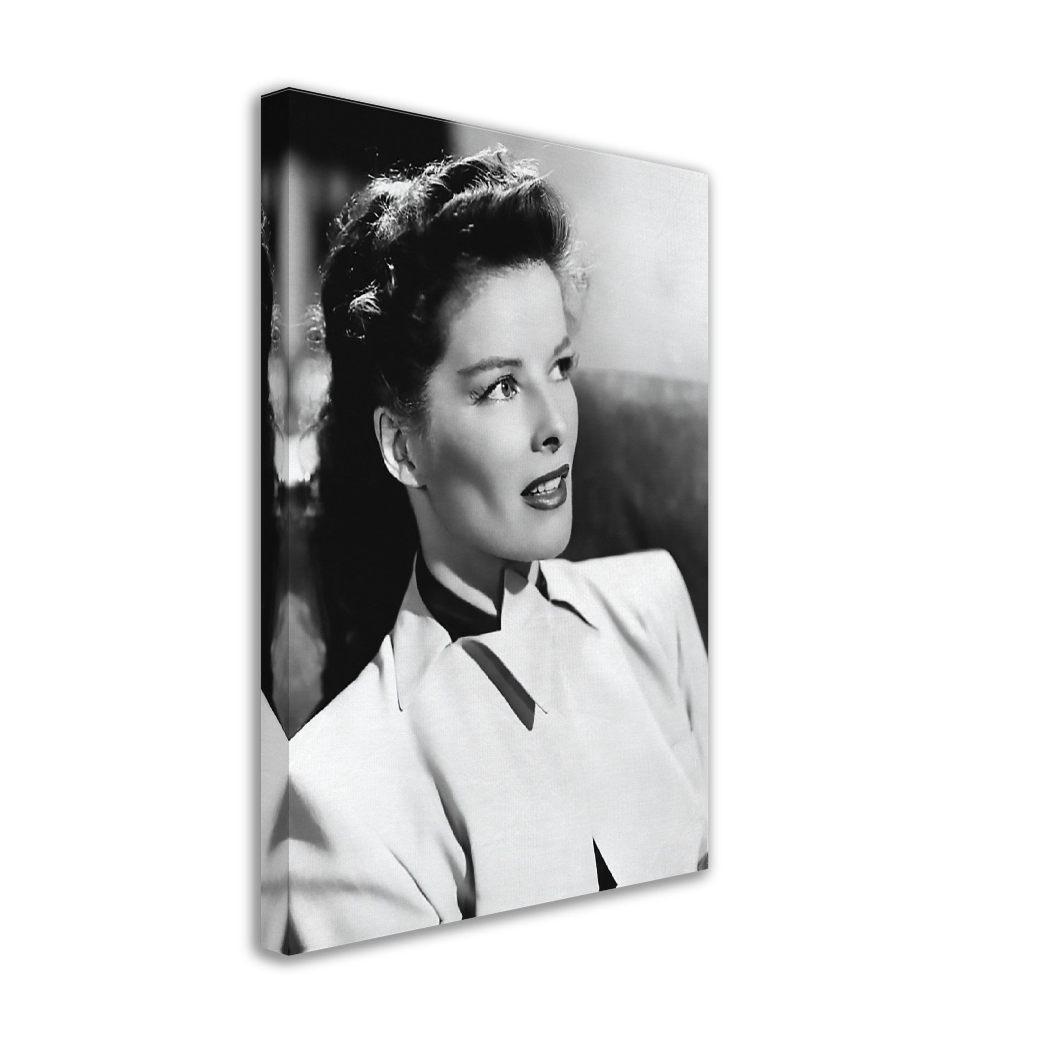 Katherine Hepburn Canvas, Independent Woman Symbol, Rare Photo, Katherine Hepburn Canvas Print, Silver Screen Star