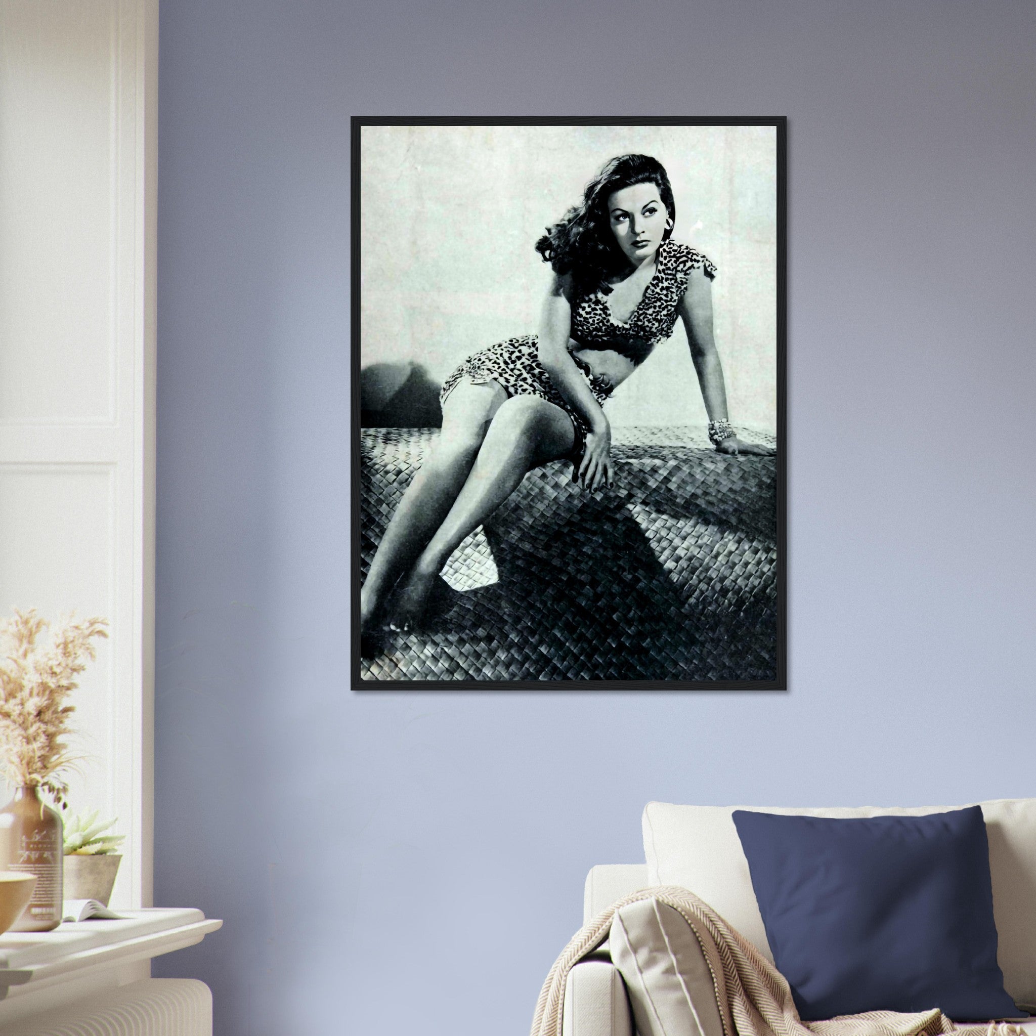 Ramsey Ames Framed, Leading Lady 1940s, Vintage Photo - Iconic Ramsey Ames Framed Print - WallArtPrints4U