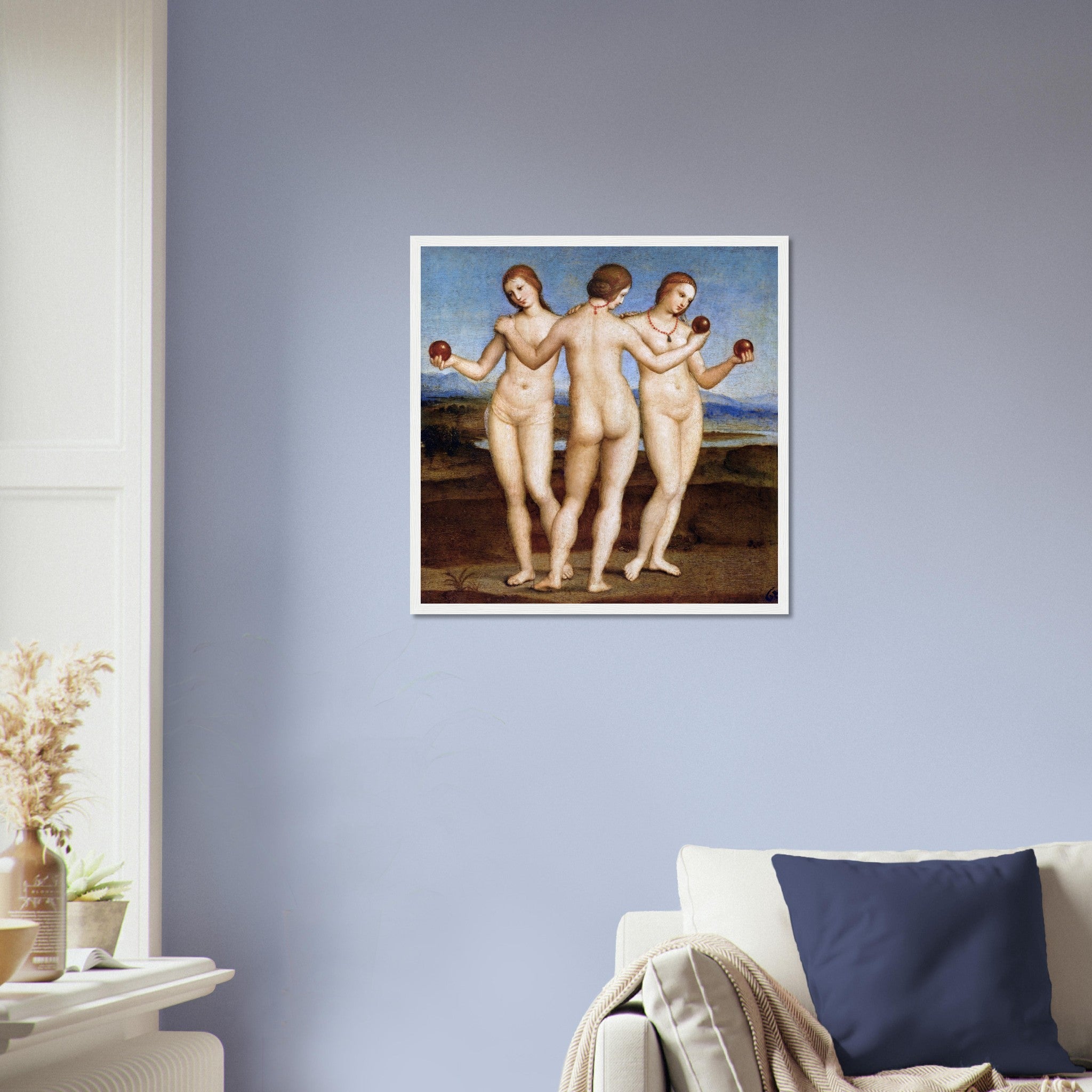 Raphael Framed Print The 3 Graces Framed - WallArtPrints4U