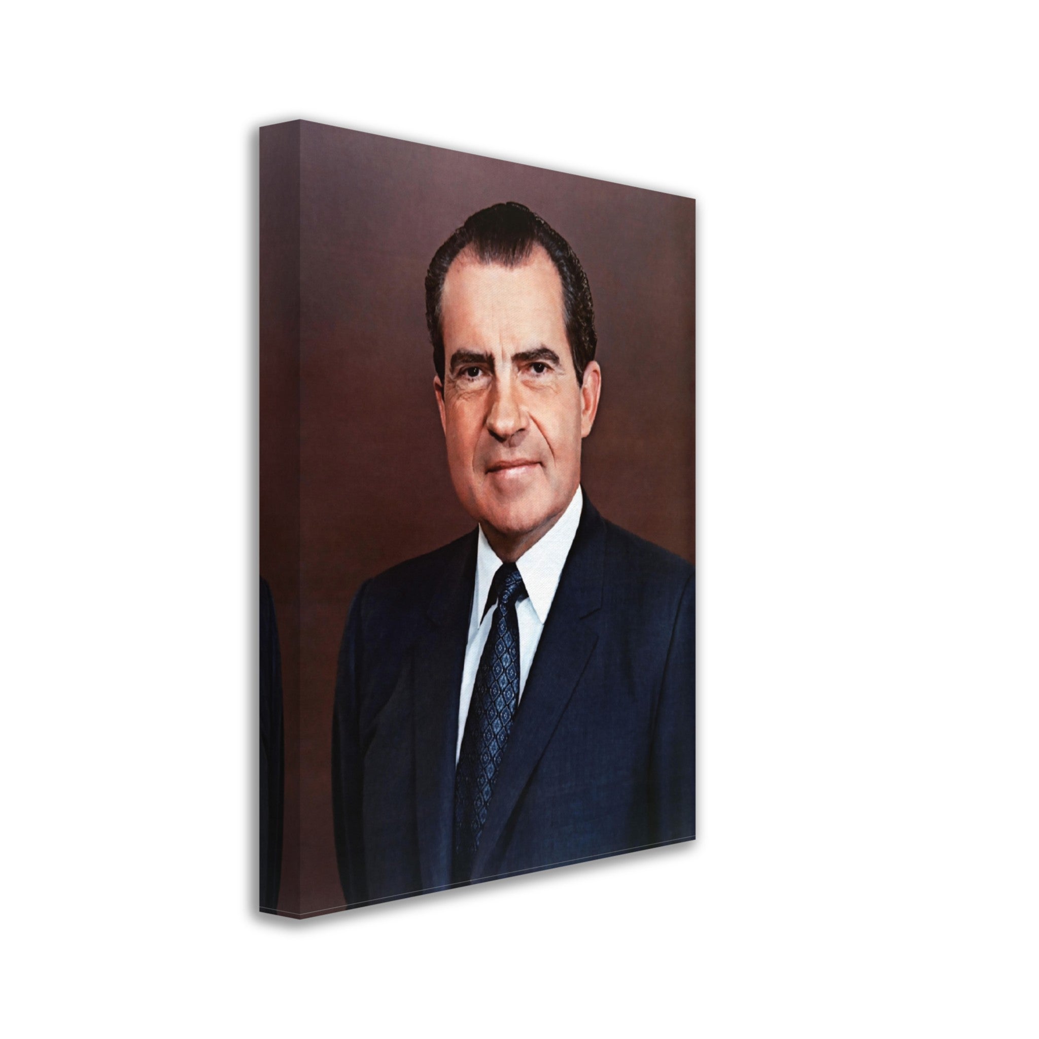 Richard Nixon Canvas, 37th President Of These United States, Vintage Photo Portrait - Richard Nixon Canvas Print - WallArtPrints4U