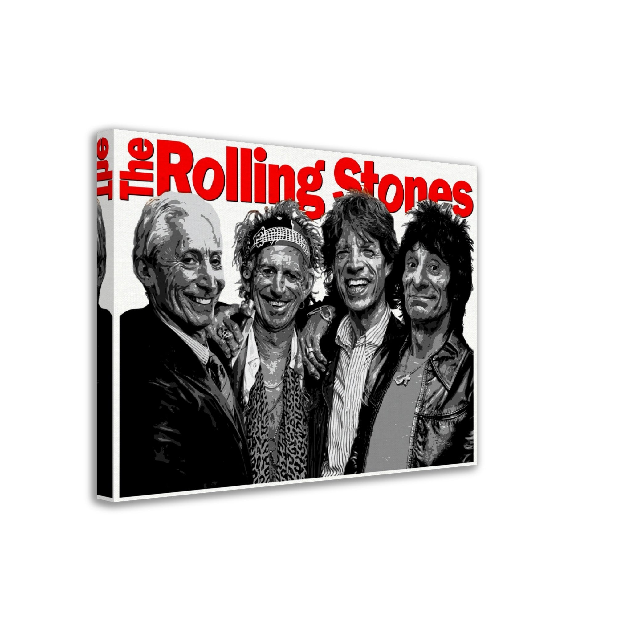 Rolling Stones Canvas, Vintage Photo Canvas Print - Rolling Stones Band Canvas Print - WallArtPrints4U