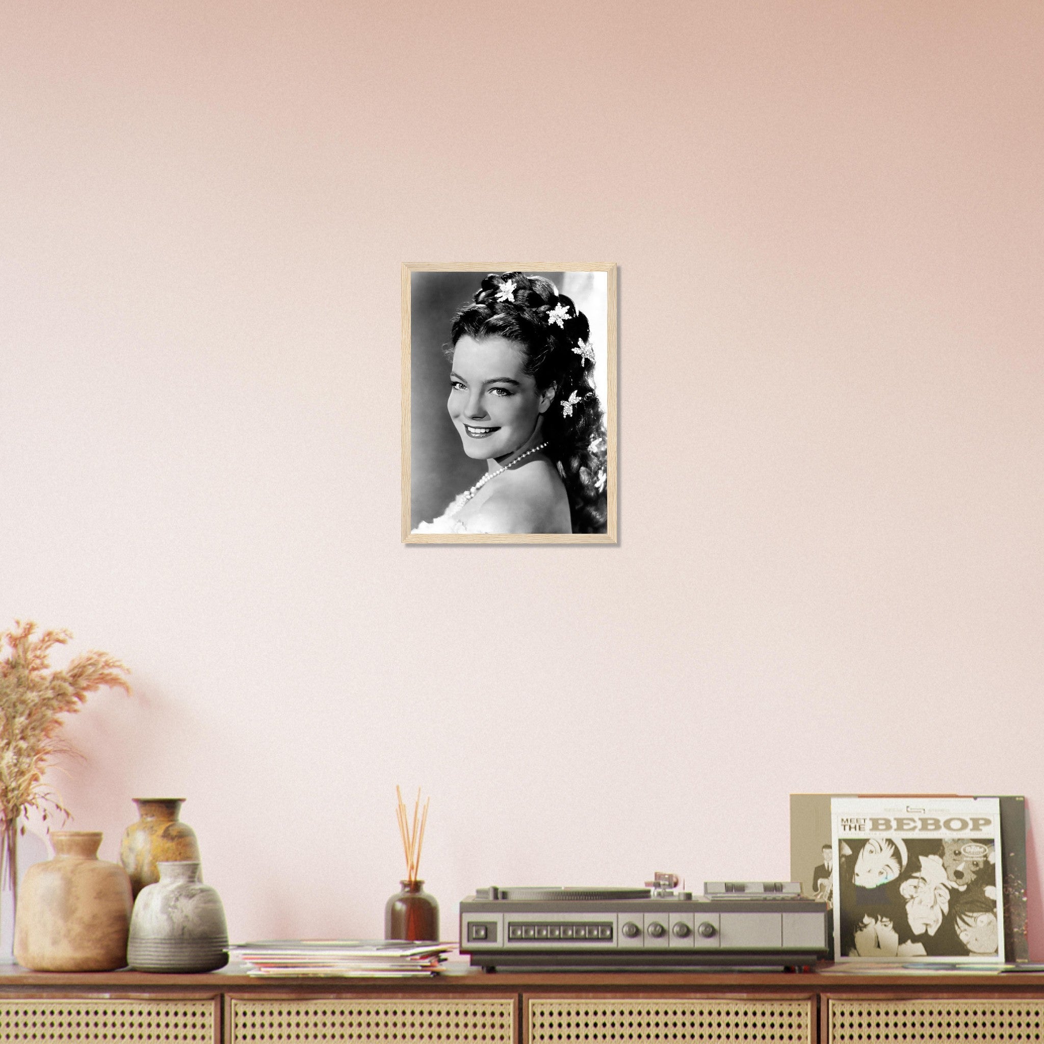 Romy Schneider Framed, Sissi Trilogy, Vintage Photo, Romy Schneider Framed Print, Hollywood Silver Screen Star UK, EU USA Domestic Shipping - WallArtPrints4U