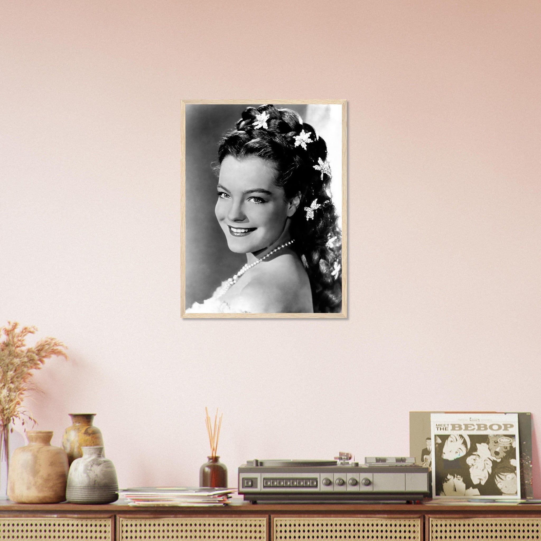 Romy Schneider Framed, Sissi Trilogy, Vintage Photo, Romy Schneider Framed Print, Hollywood Silver Screen Star UK, EU USA Domestic Shipping - WallArtPrints4U