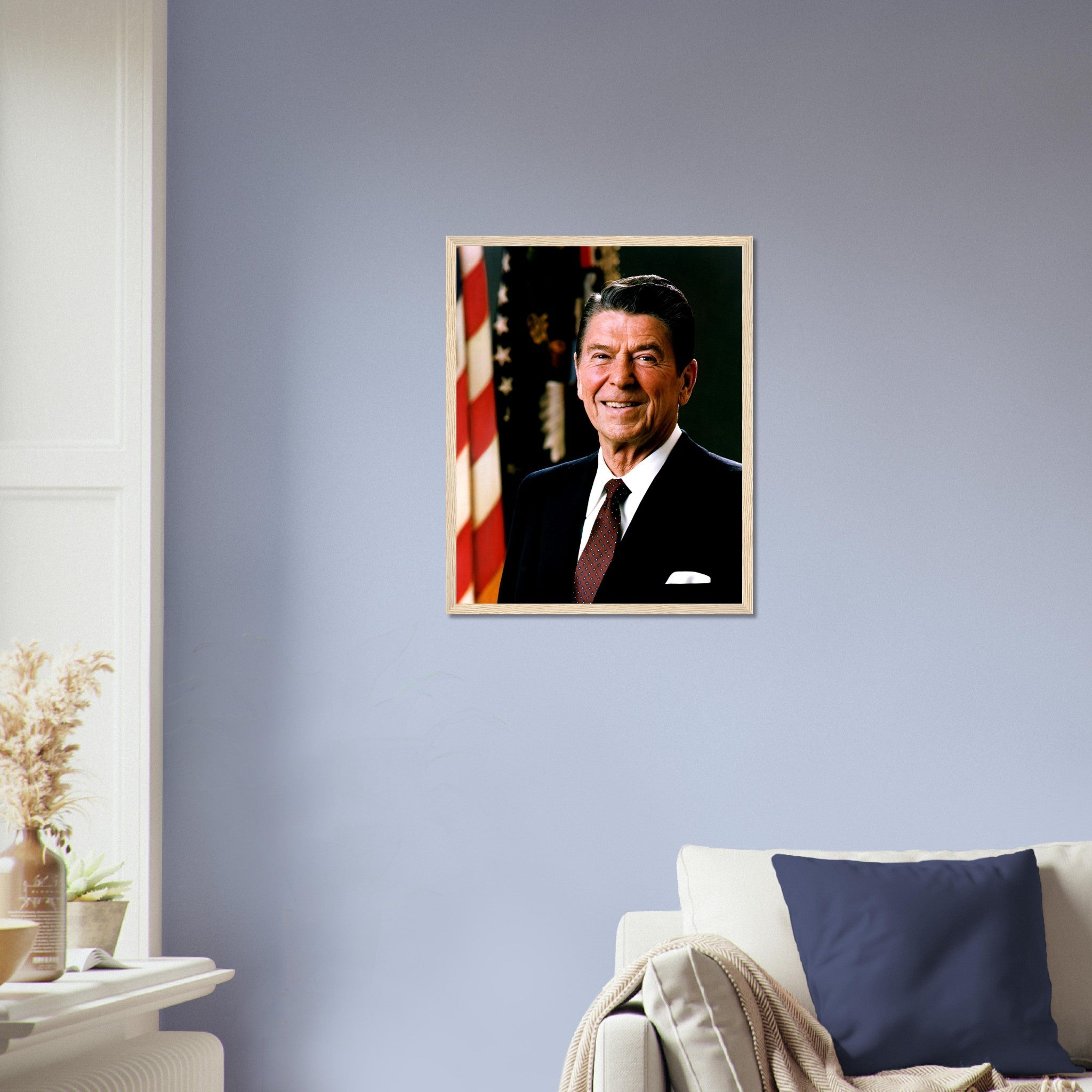 Ronald Reagan Framed, Actor, 40th President, Vintage Photo - Iconic Ronald Reagan Framed Print - WallArtPrints4U