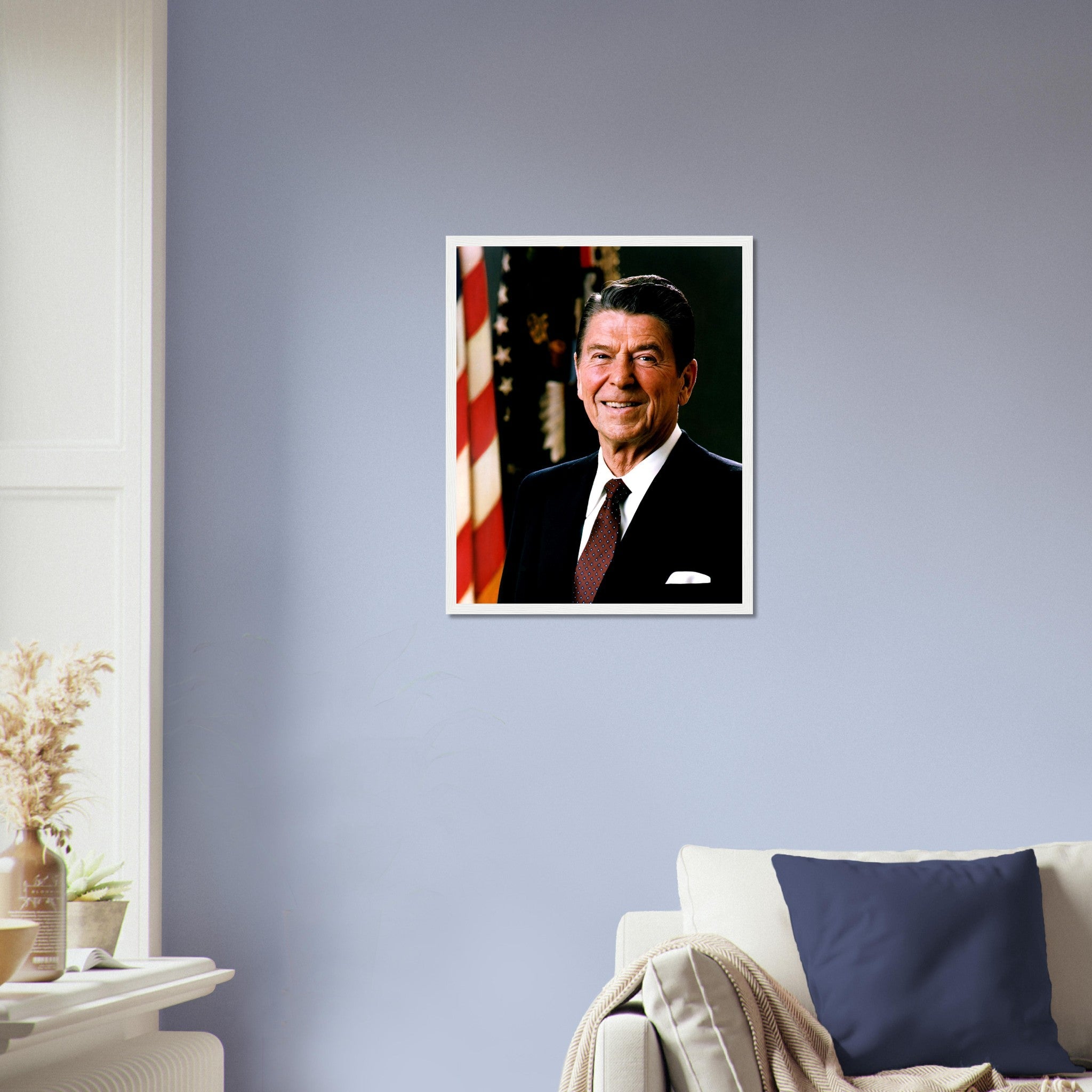 Ronald Reagan Framed, Actor, 40th President, Vintage Photo - Iconic Ronald Reagan Framed Print - WallArtPrints4U