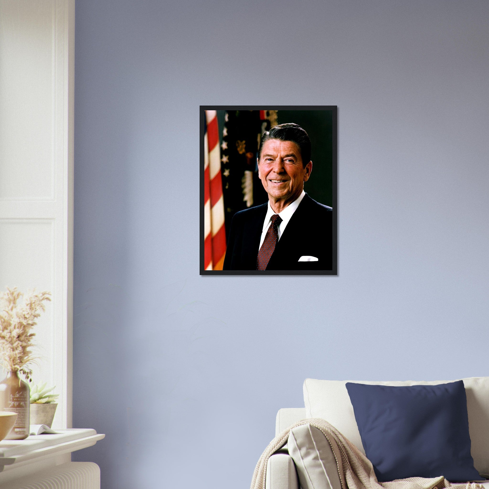 Ronald Reagan Framed, Actor, 40th President, Vintage Photo - Iconic Ronald Reagan Framed Print - WallArtPrints4U