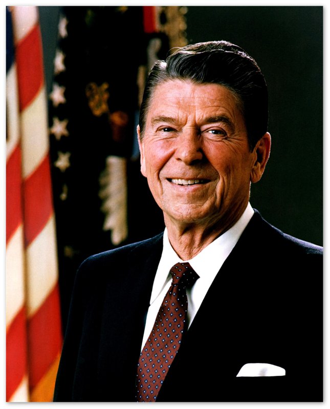 Ronald Reagan Poster, Actor, 40th President, Vintage Photo - Iconic Ronald Reagan Print - WallArtPrints4U