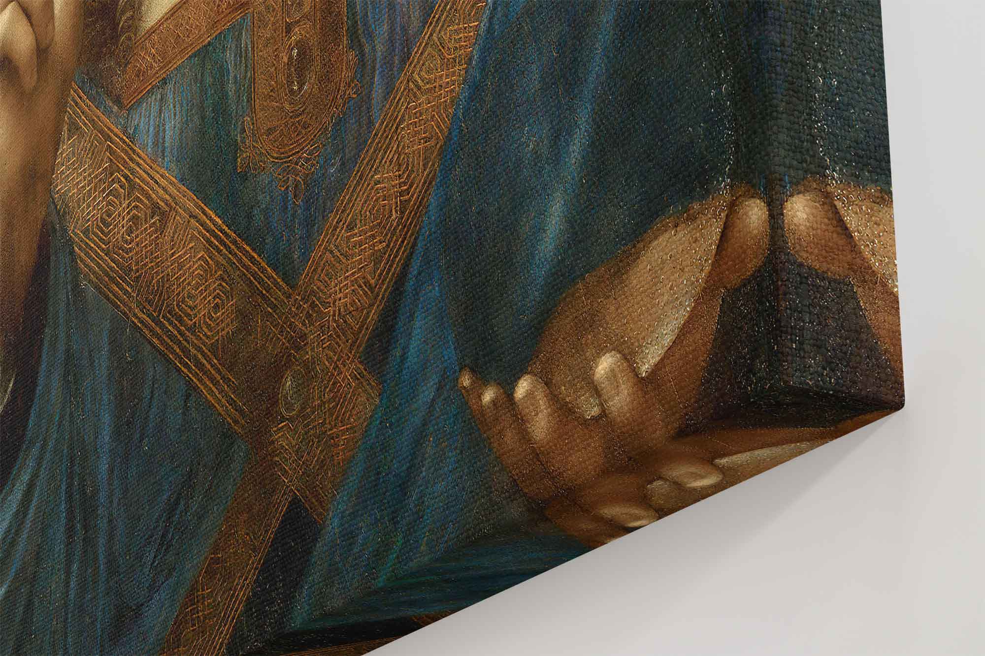 Salvador Mundi Canvas, The Lost Leonardo, Leonardo Da Vinci - Salvador Mundi Canvas Print - WallArtPrints4U